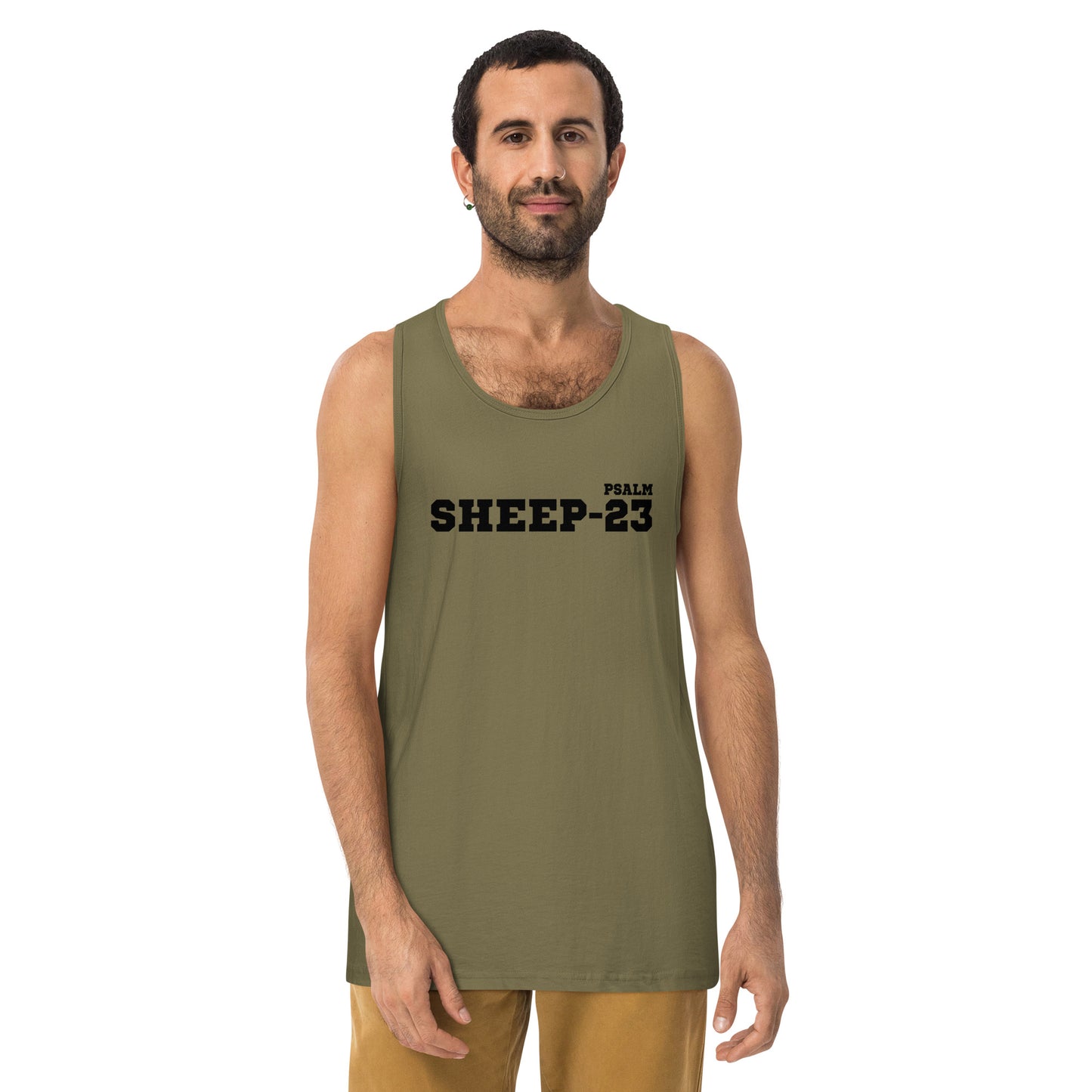 Sheep 23 - Men’s Premium Tank Top