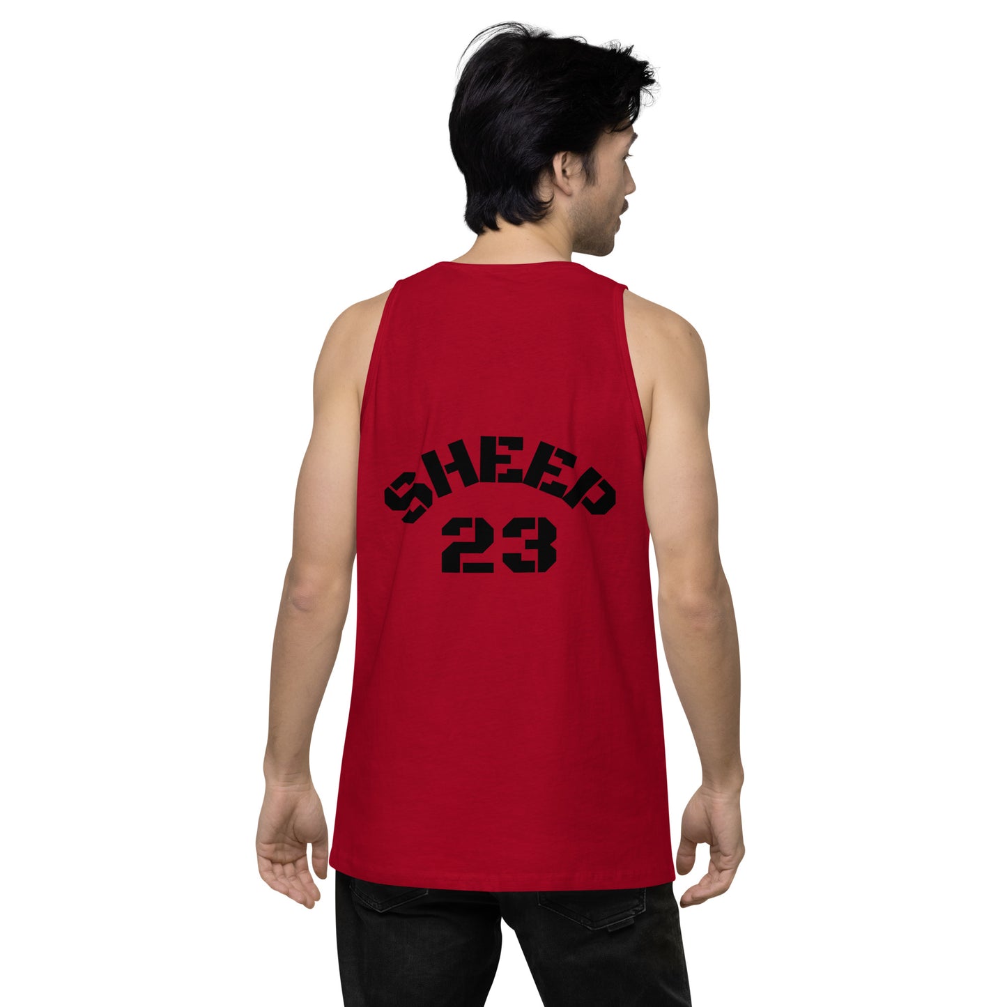 Sheep 23 - Men’s Premium Tank Top