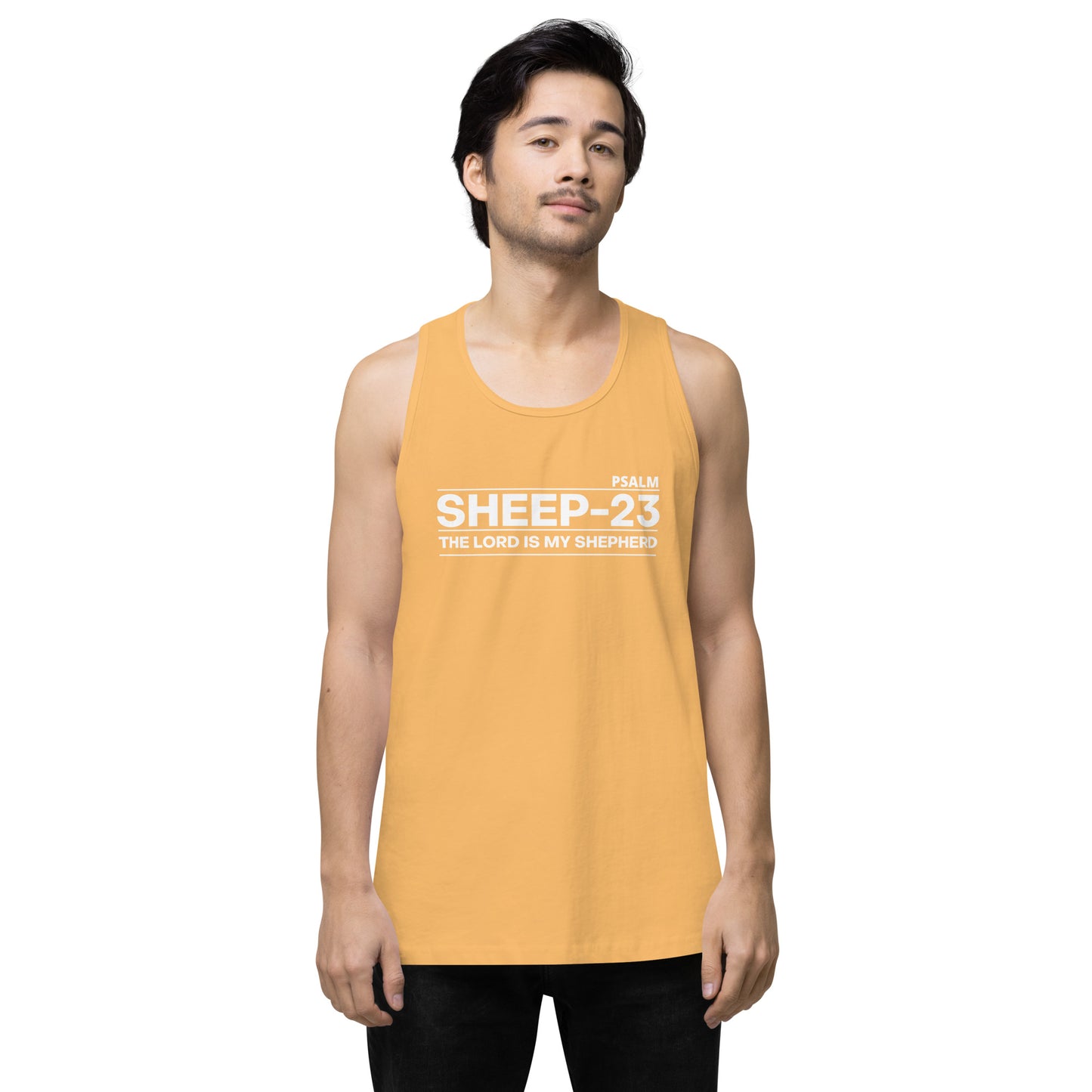 Sheep 23 - Men’s Premium Ttank Top