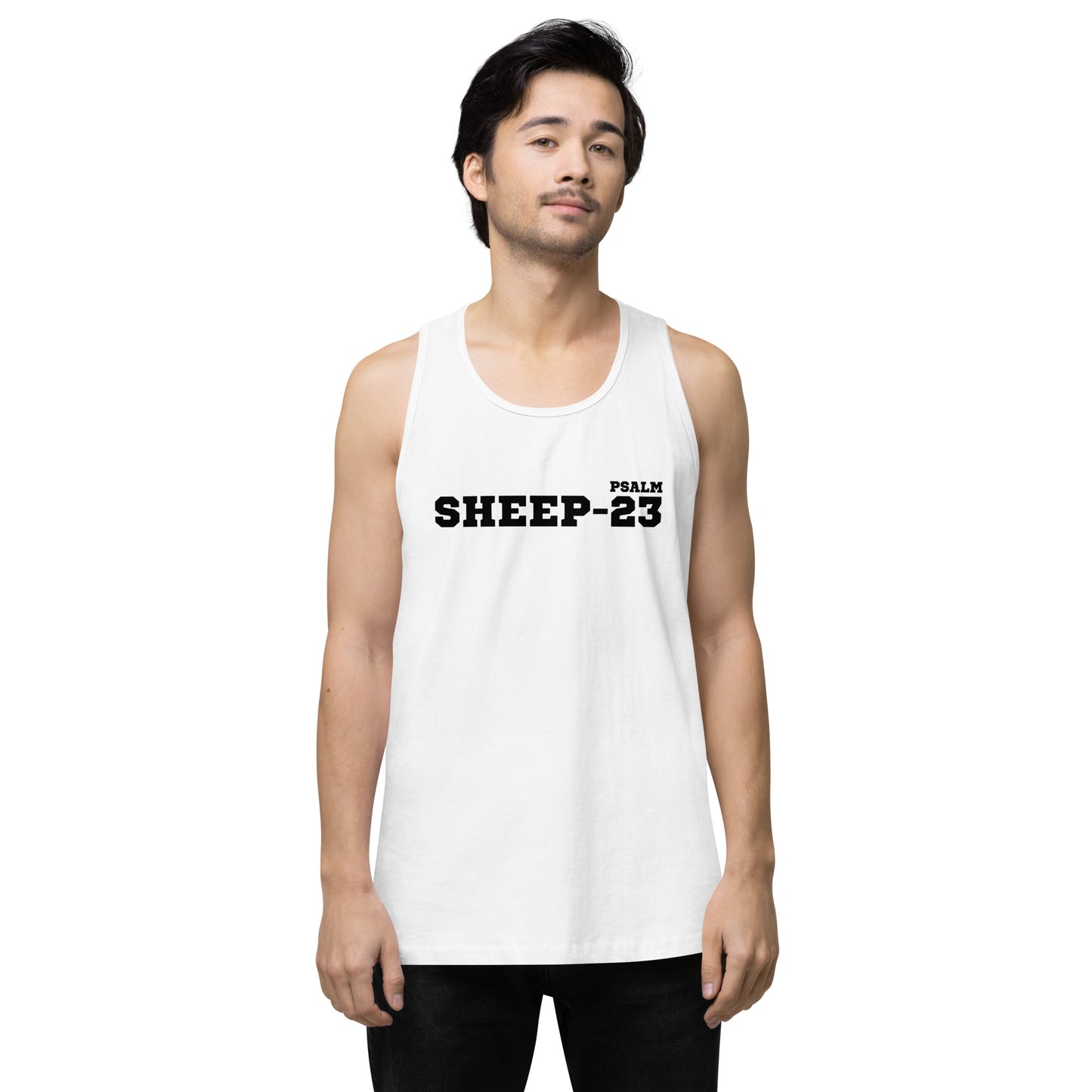 Sheep 23 - Men’s Premium Tank Top