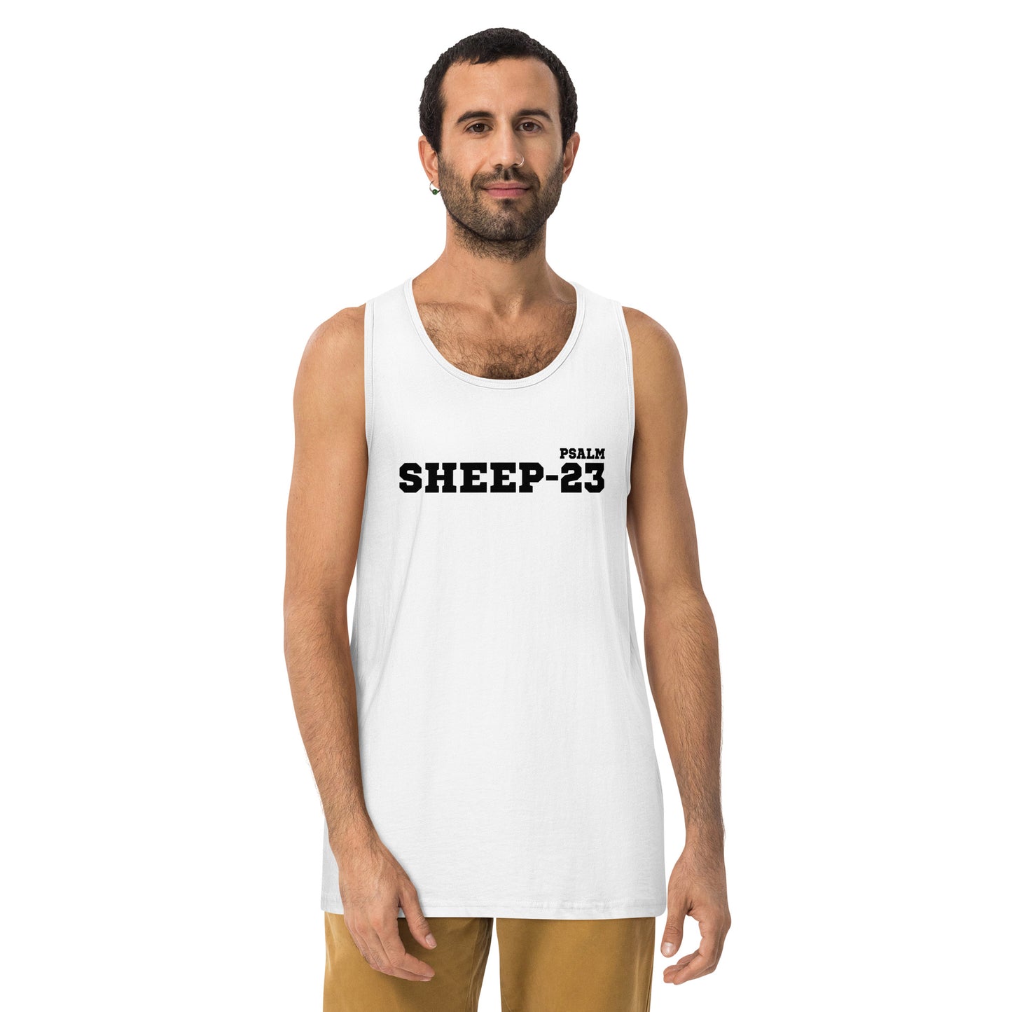 Sheep 23 - Men’s Premium Tank Top