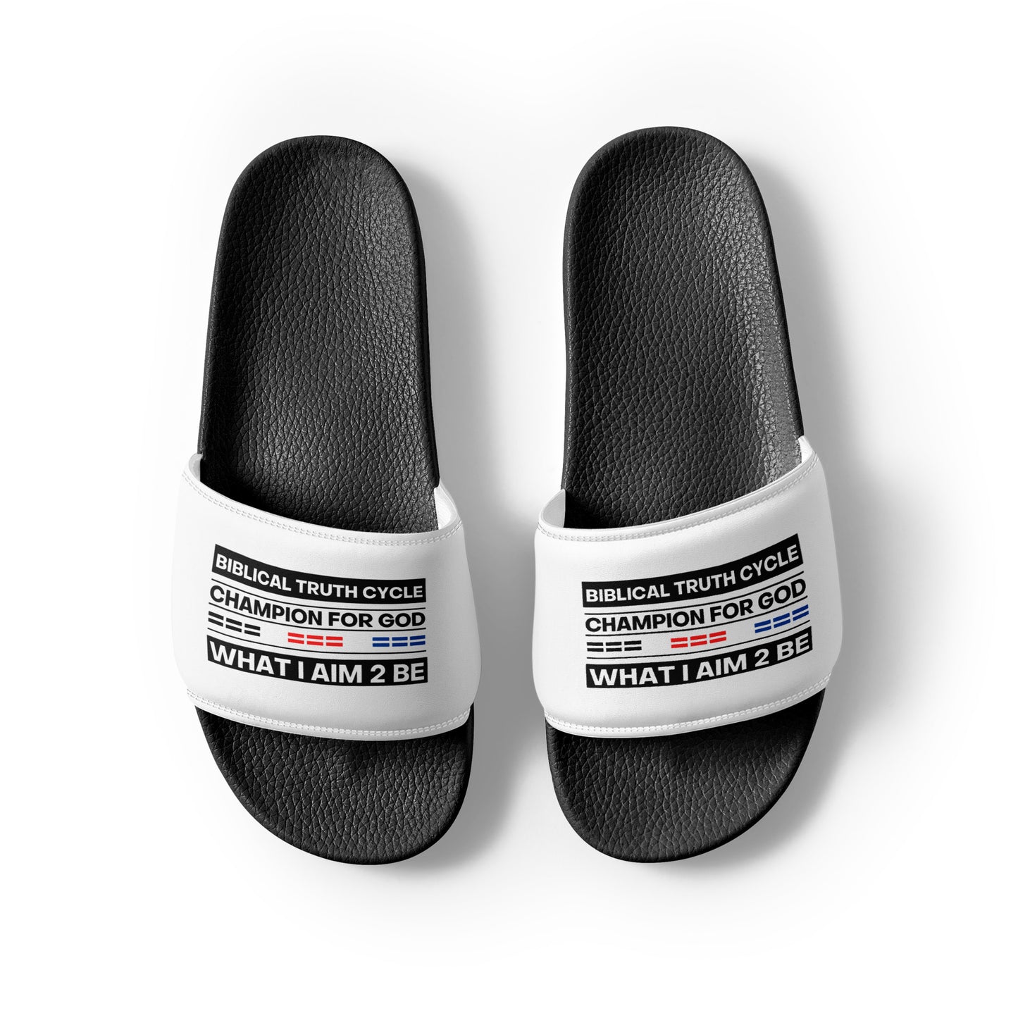 Champion For God - Men’s Slides (W.I.A.2.B.)