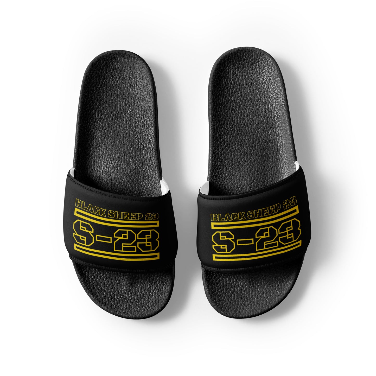 Sheep 23 - Black Sheep 23 Men's Slides (S-23)