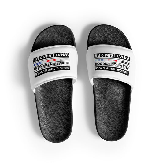 Champion For God - Men’s Slides (W.I.A.2.B.)