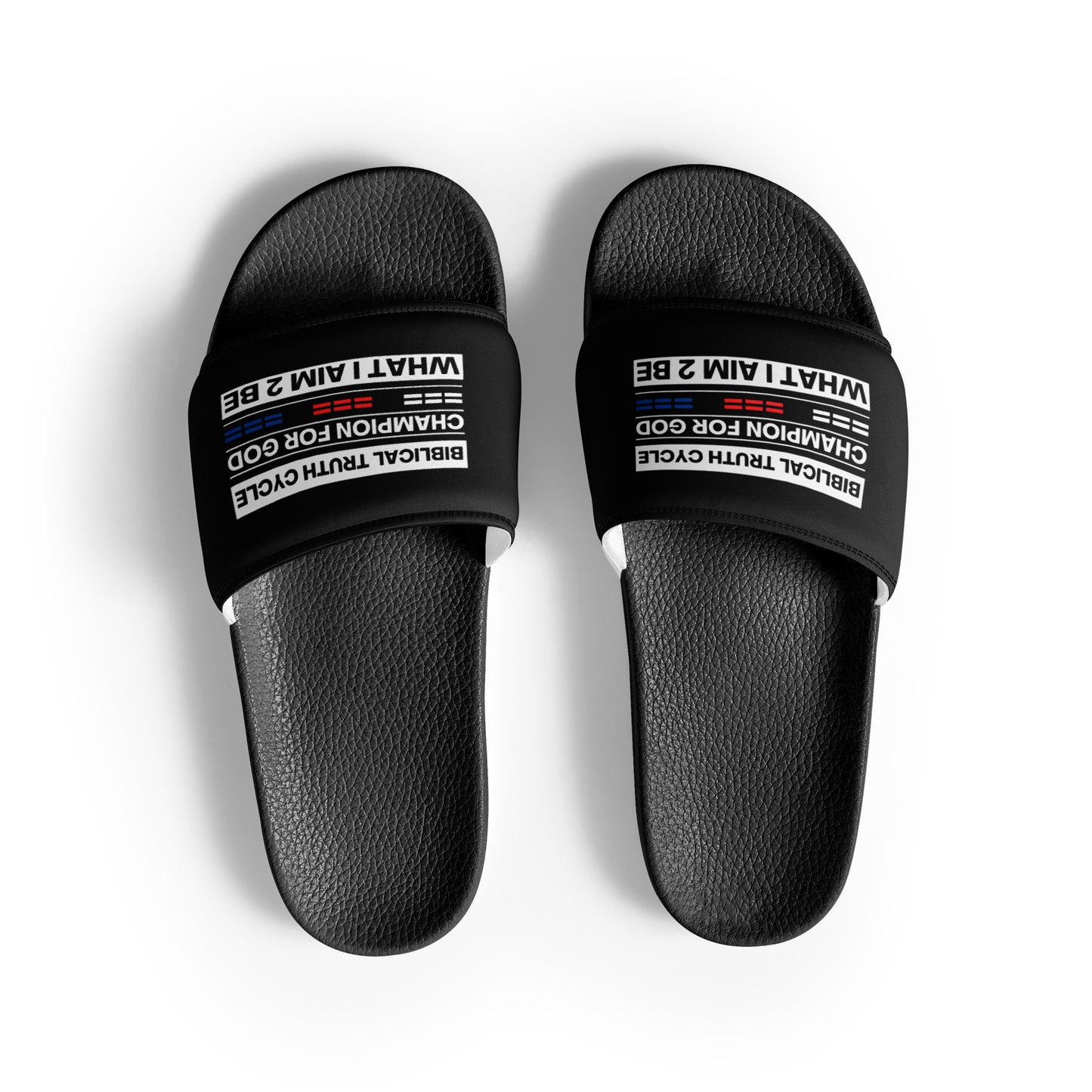 Champion For God - Men’s Slides (W.I.A.2.B.)