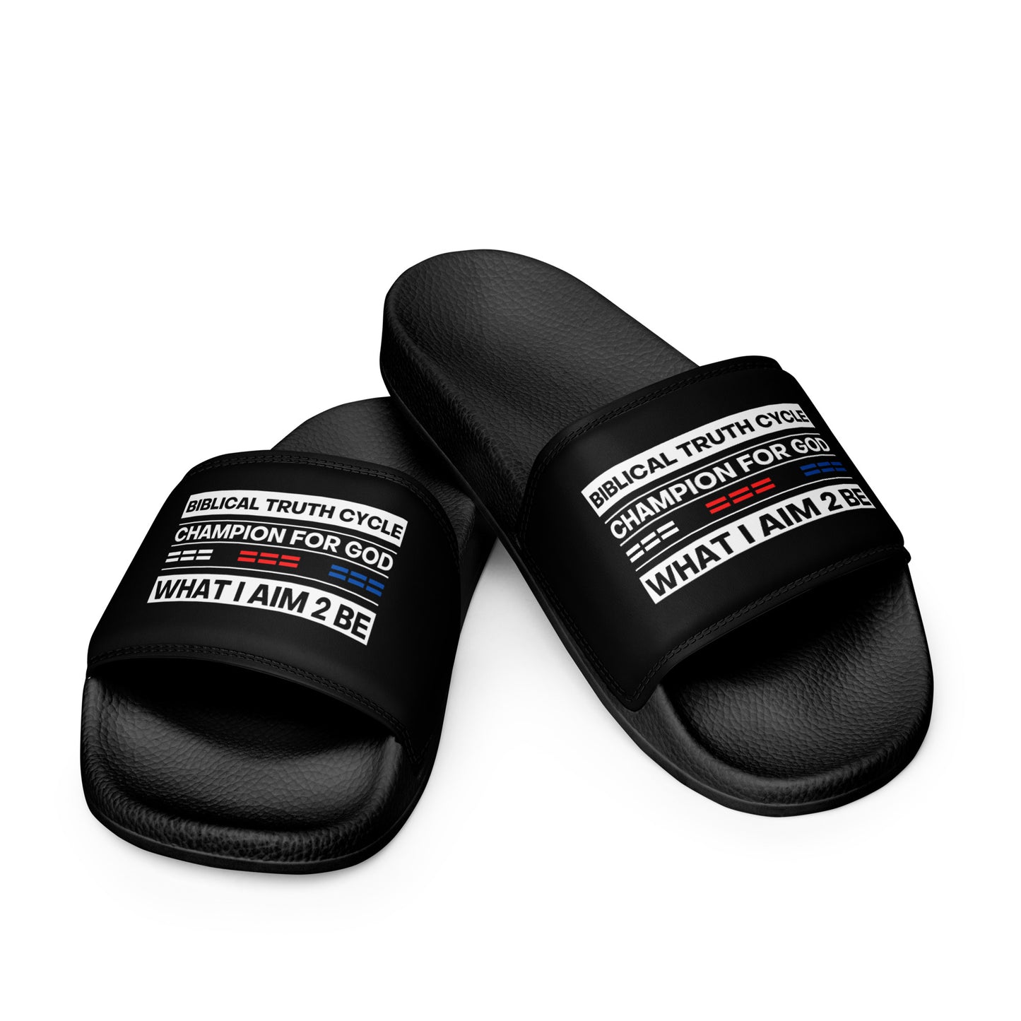 Champion For God - Men’s Slides (W.I.A.2.B.)