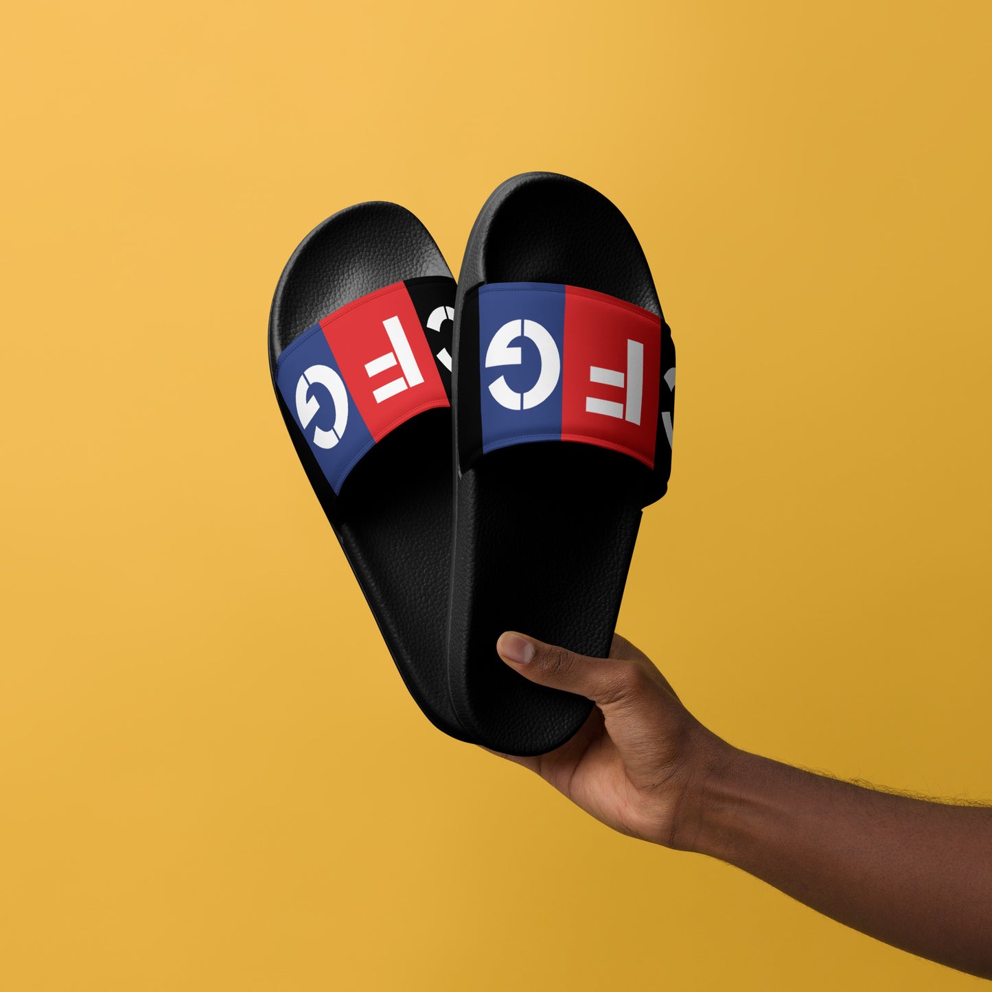 Champion For God - Men’s Slides (Logo)