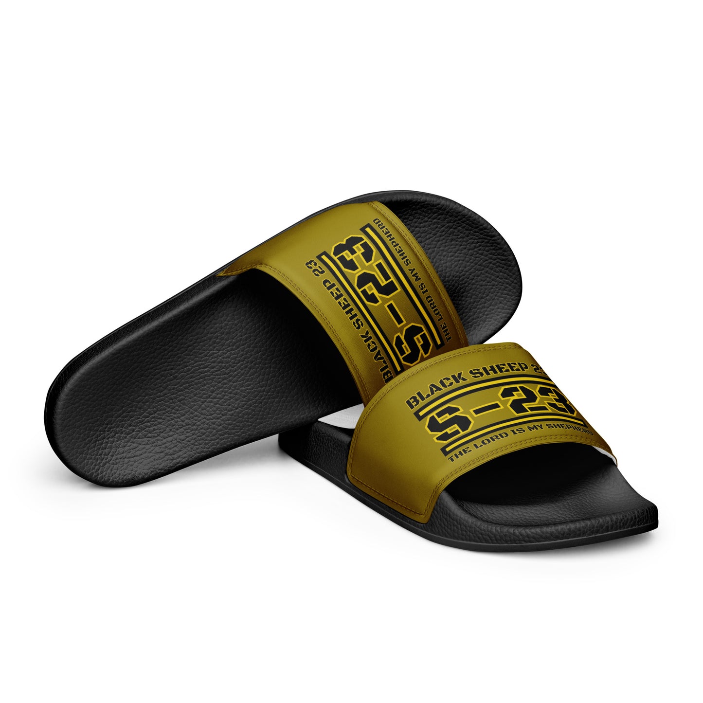 Sheep 23 - Black Sheep 23 Men's Slides (S-23)