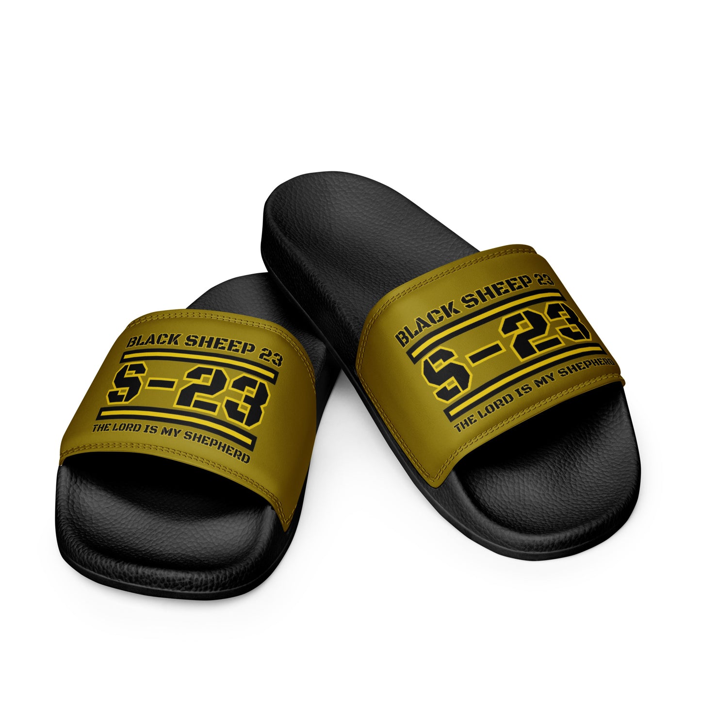 Sheep 23 - Black Sheep 23 Men's Slides (S-23)