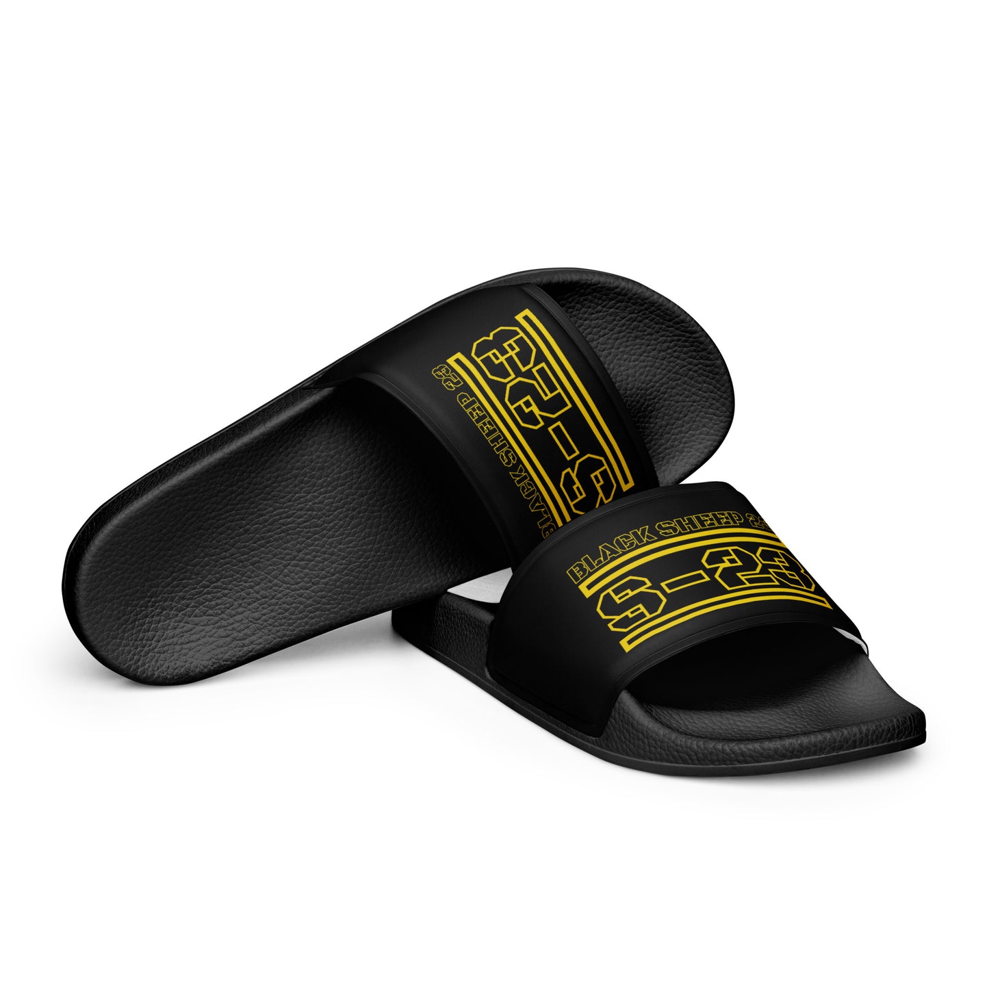 Sheep 23 - Black Sheep 23 Men's Slides (S-23)