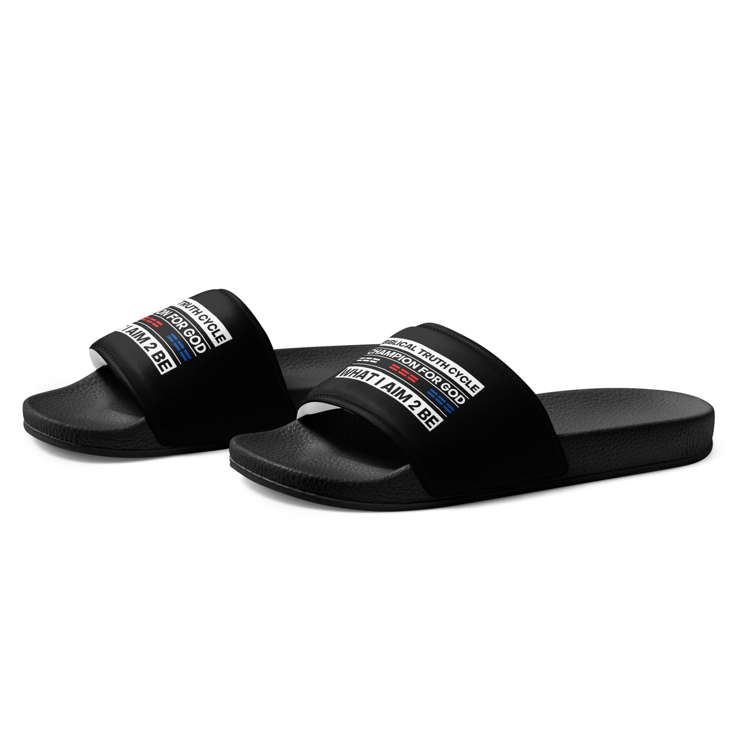 Champion For God - Men’s Slides (W.I.A.2.B.)