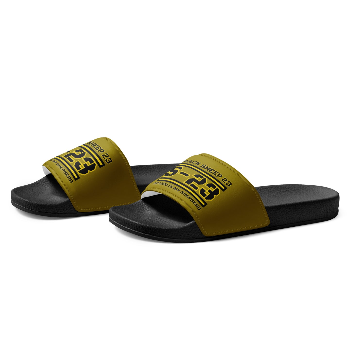 Sheep 23 - Black Sheep 23 Men's Slides (S-23)