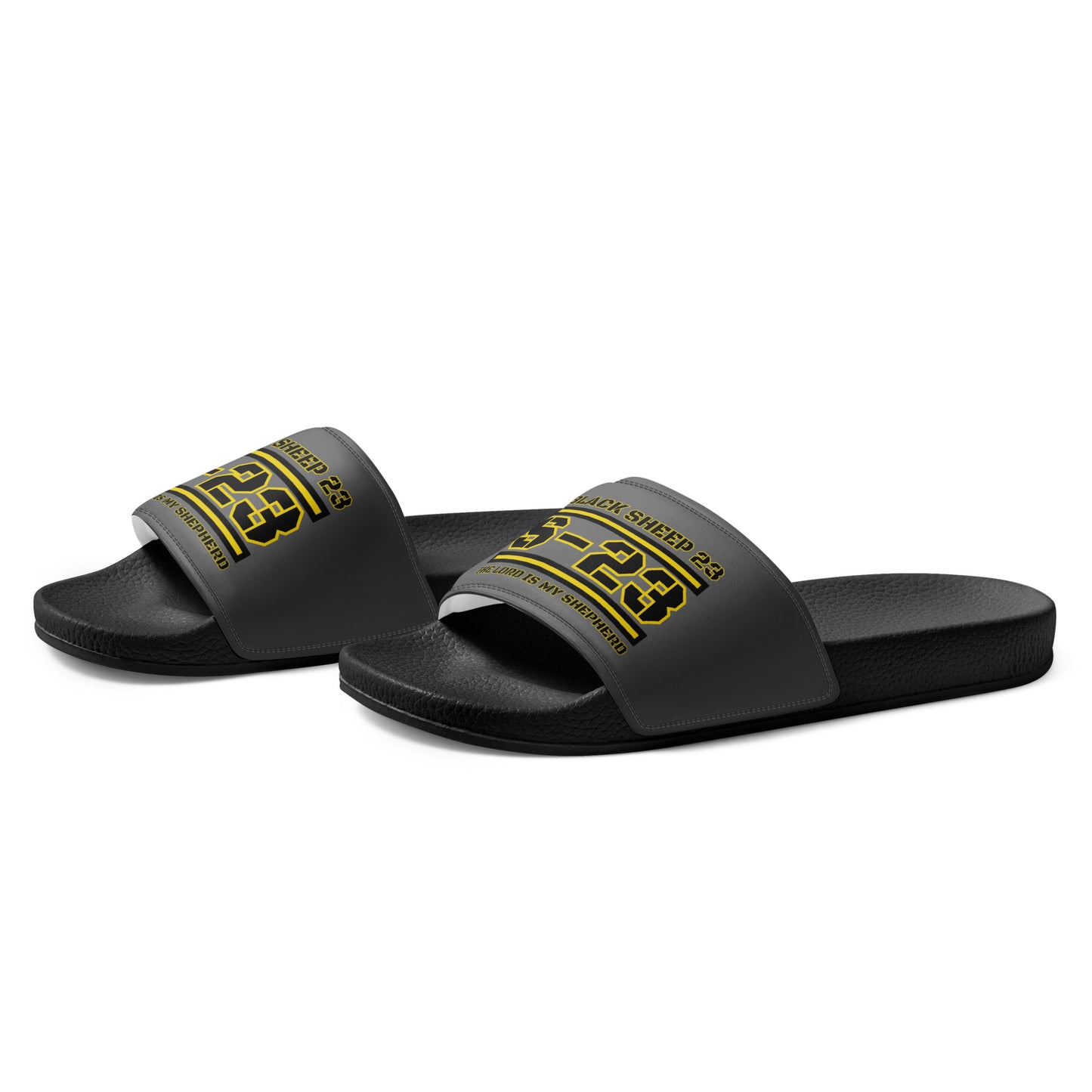 Sheep 23 - Black Sheep 23 Men’s Slides (S-23)