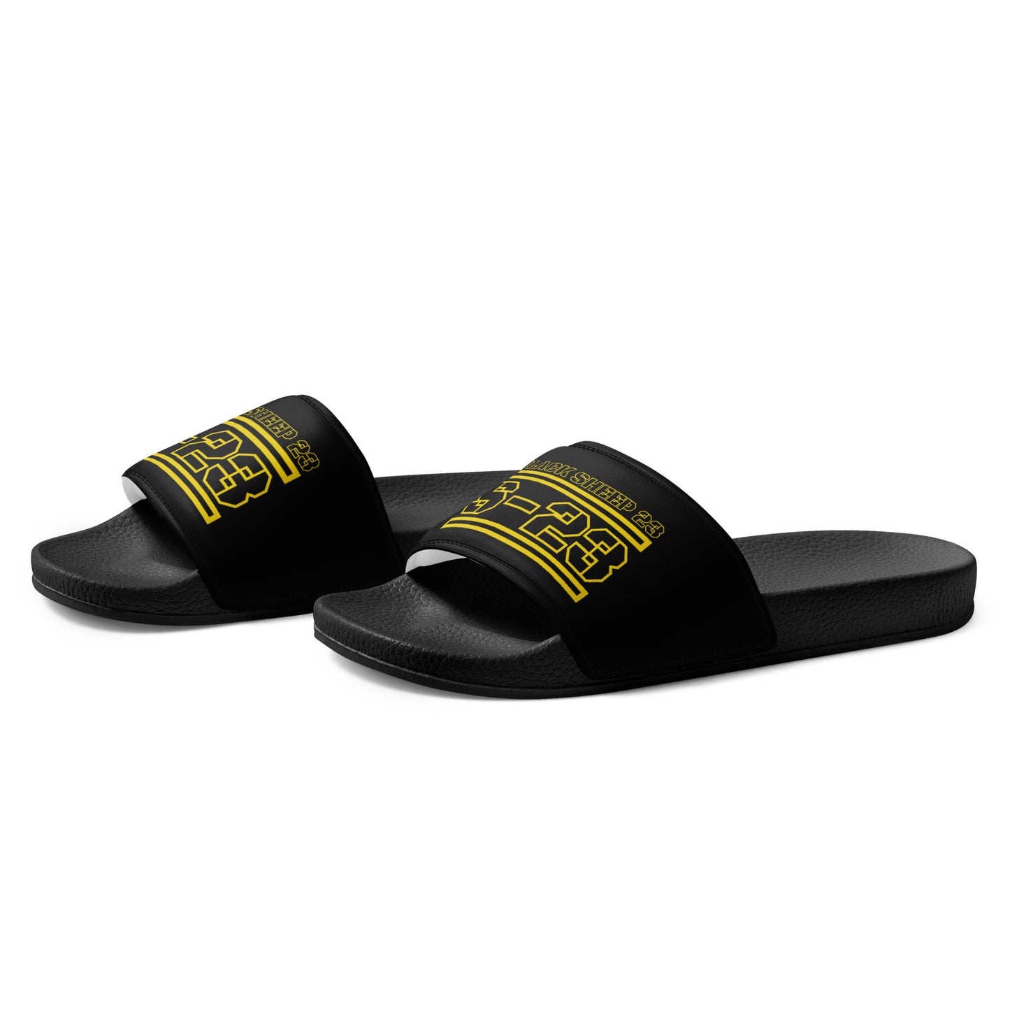 Sheep 23 - Black Sheep 23 Men's Slides (S-23)