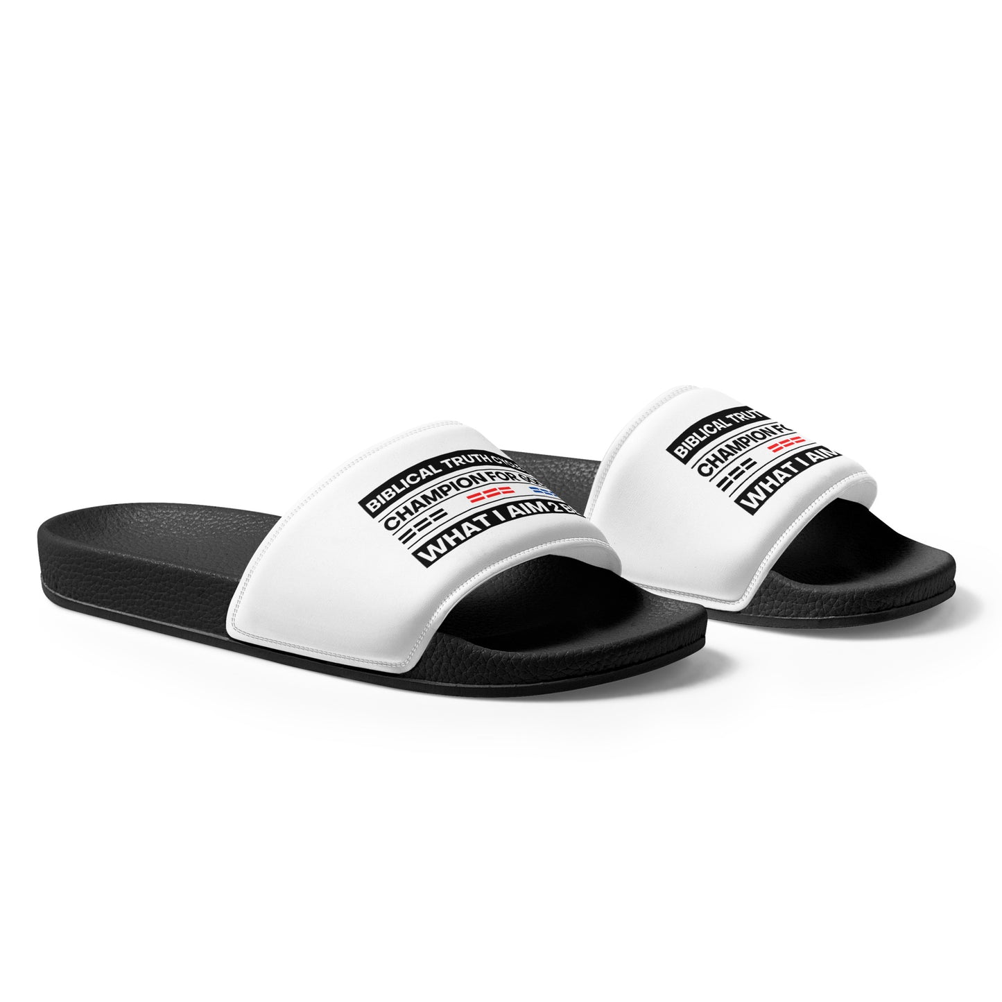 Champion For God - Men’s Slides (W.I.A.2.B.)