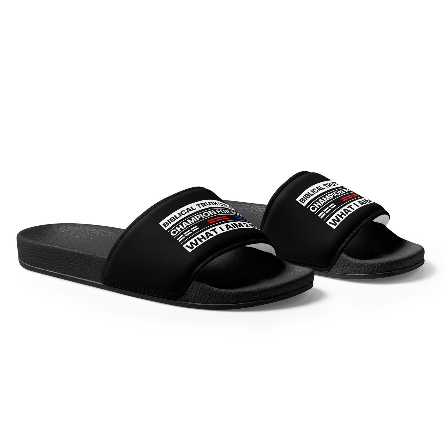 Champion For God - Men’s Slides (W.I.A.2.B.)