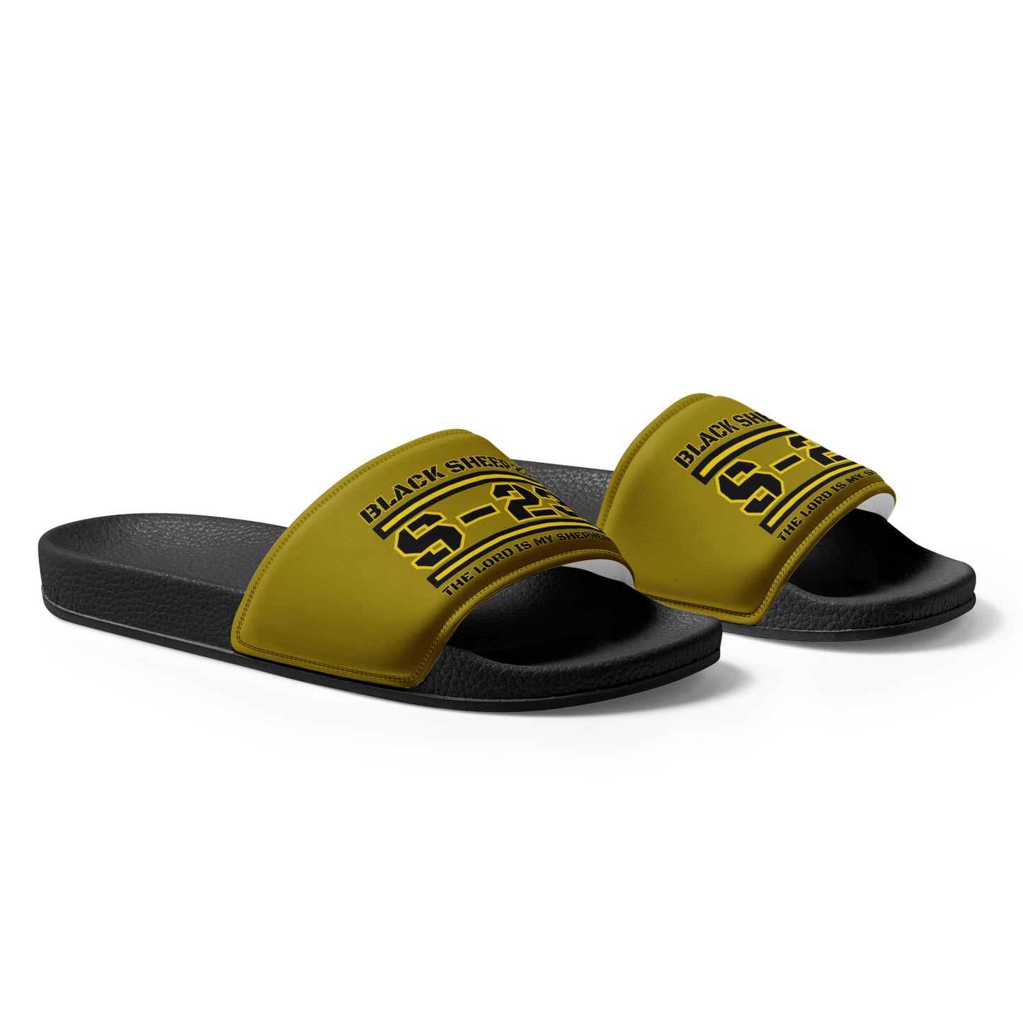 Sheep 23 - Black Sheep 23 Men's Slides (S-23)