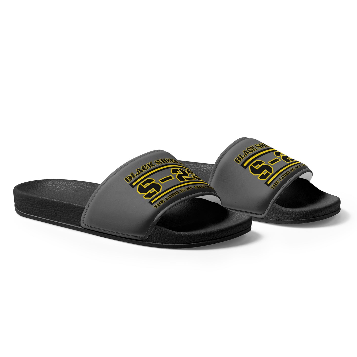 Sheep 23 - Black Sheep 23 Men’s Slides (S-23)