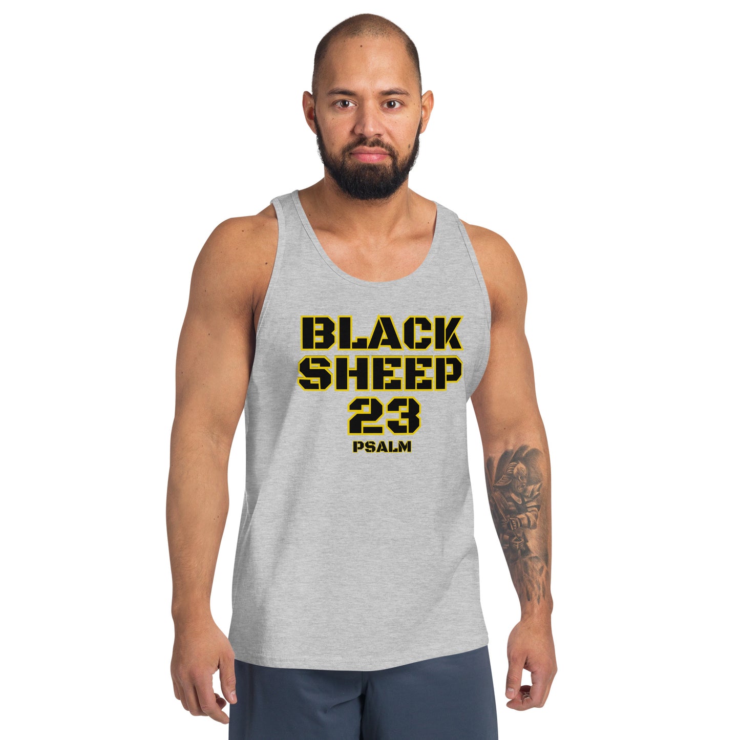 Sheep 23 - Black Sheep 23 Men's Tank Top