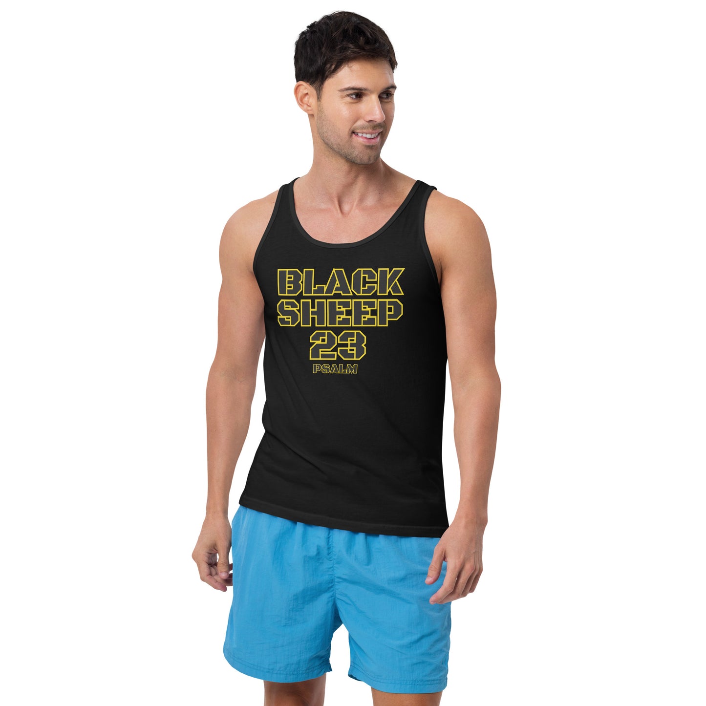 Sheep 23 - Black Sheep 23 Men's Tank Top