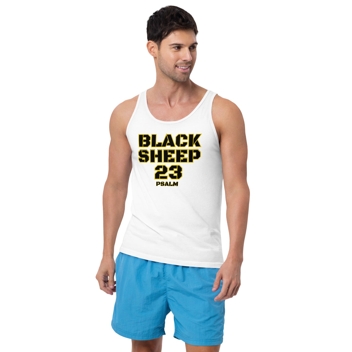 Sheep 23 - Black Sheep 23 Men's Tank Top