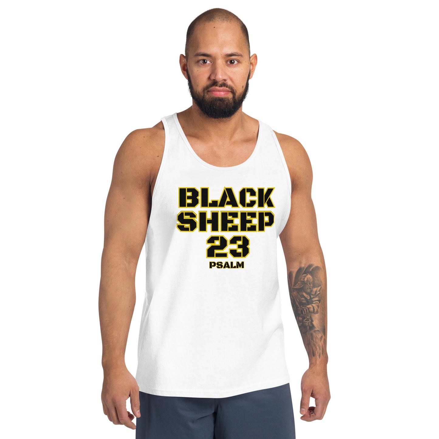 Sheep 23 - Black Sheep 23 Men's Tank Top