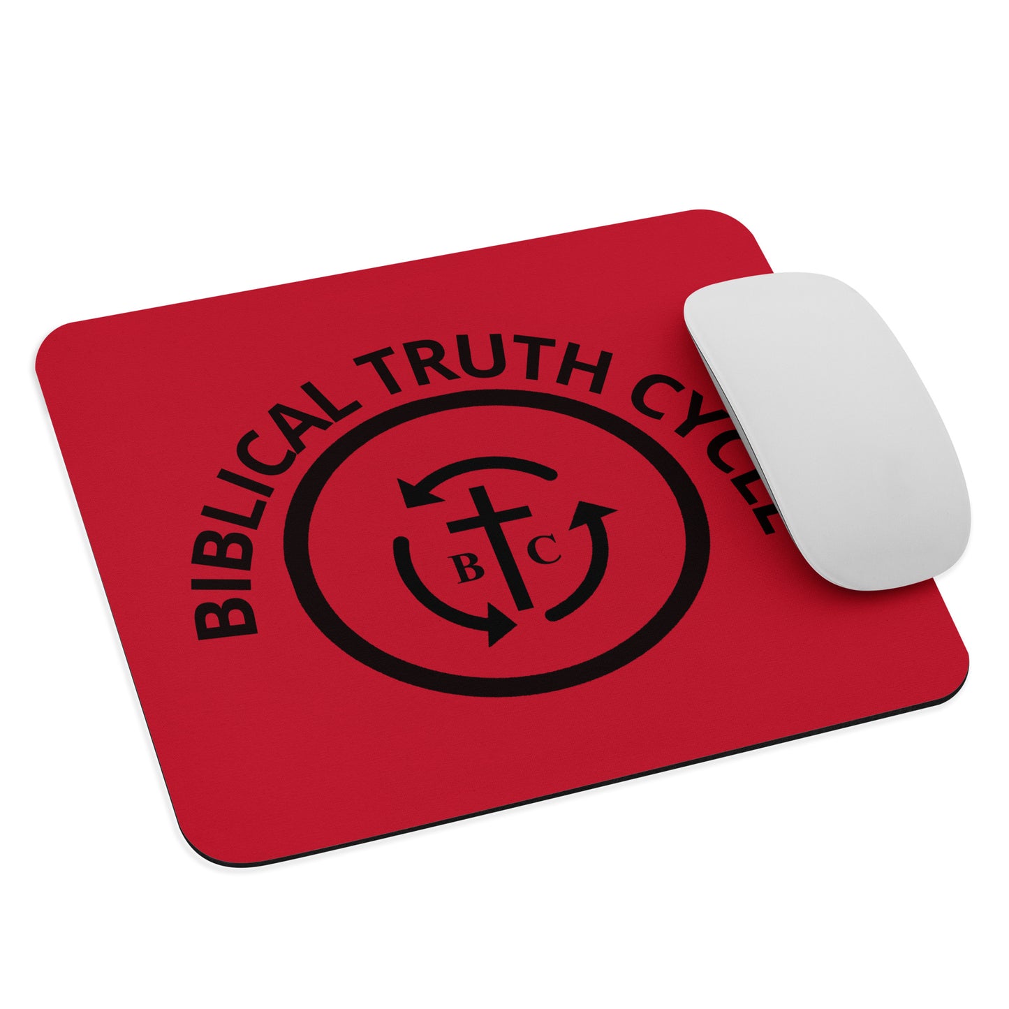 Biblical Truth Cycle - Mouse pad (B-Logo)