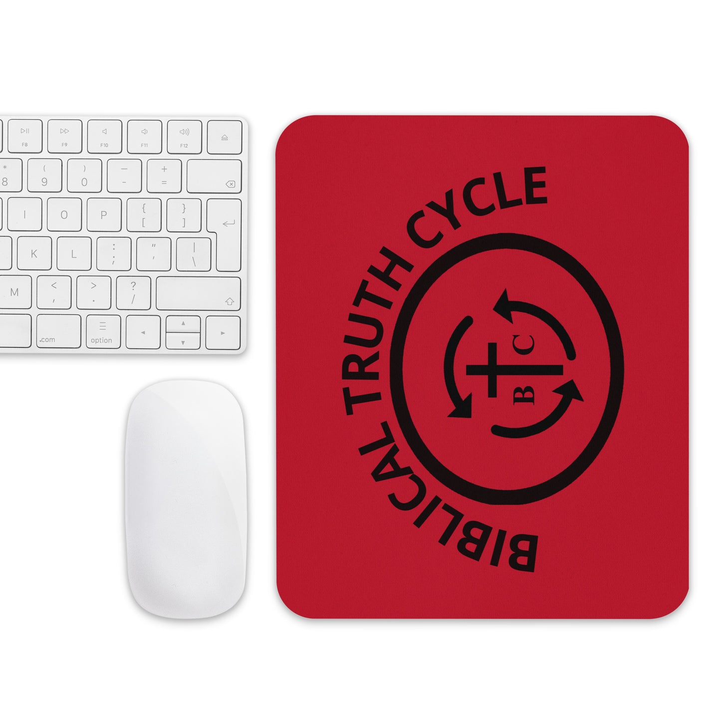 Biblical Truth Cycle - Mouse pad (B-Logo)