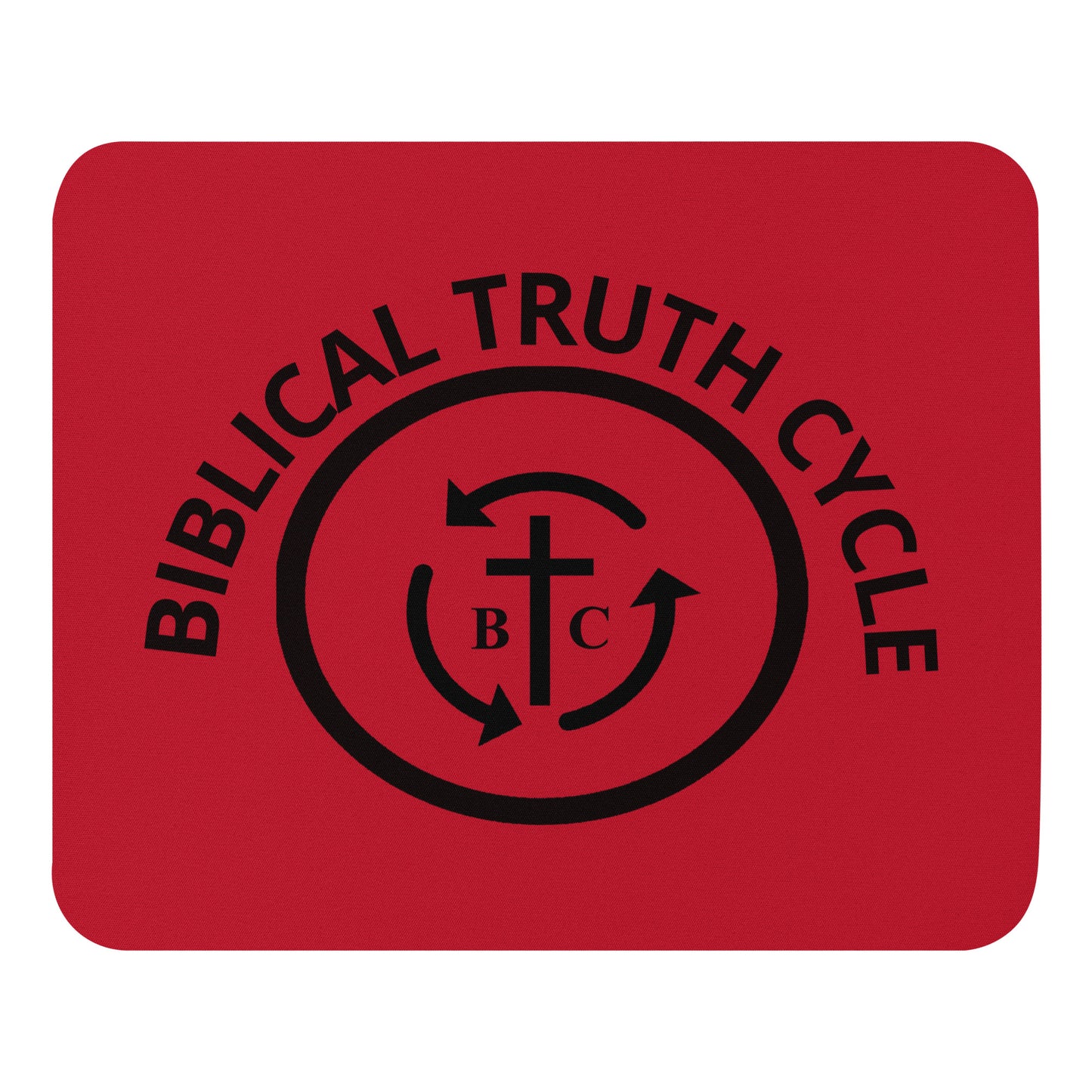 Biblical Truth Cycle - Mouse pad (B-Logo)