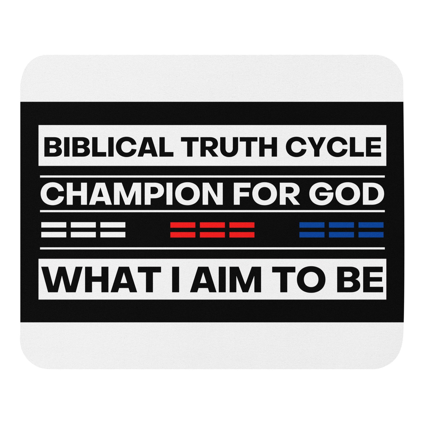 Champion For God - Mouse Pad (W.I.A.2.B.)