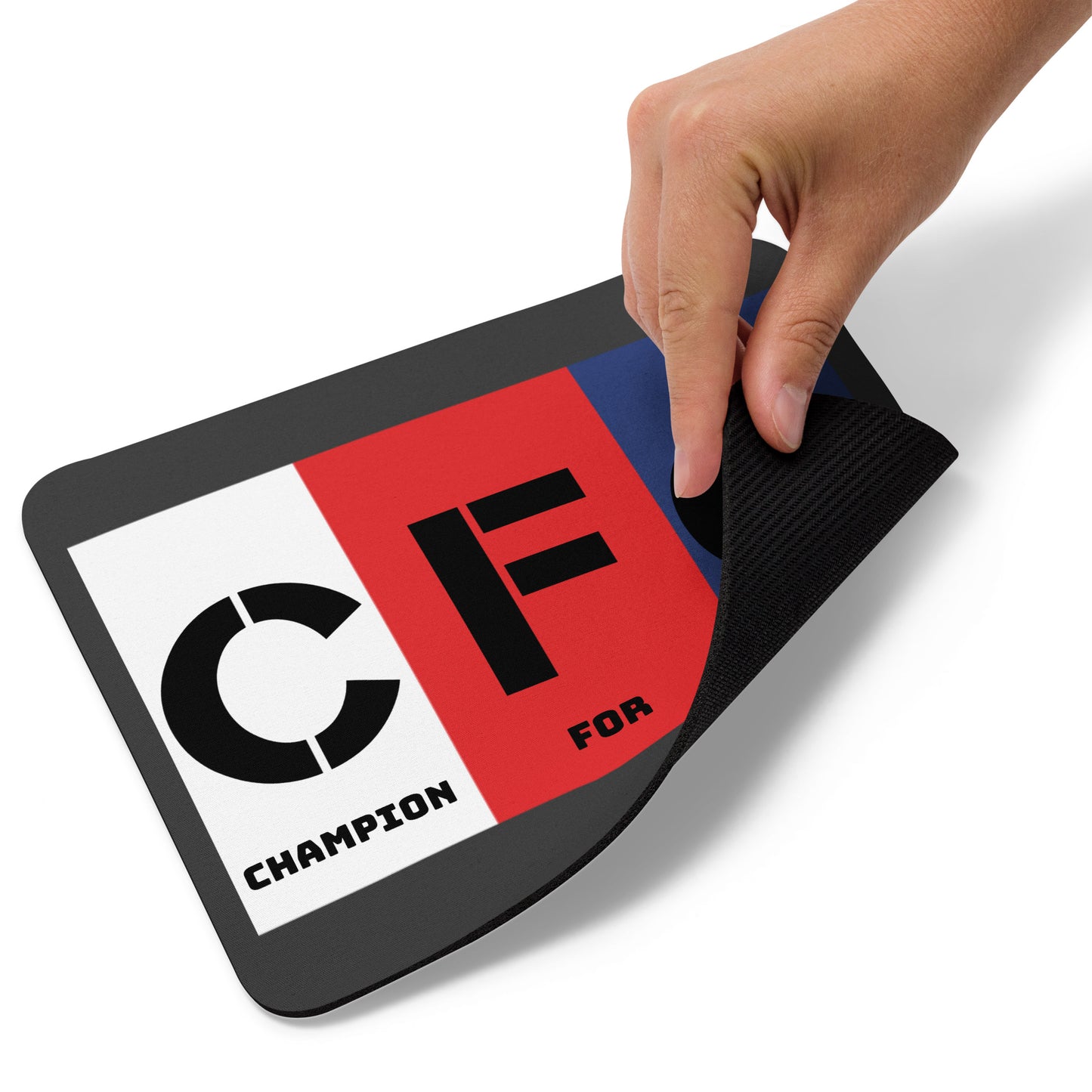 Champion For God - Mouse pad (Logo)