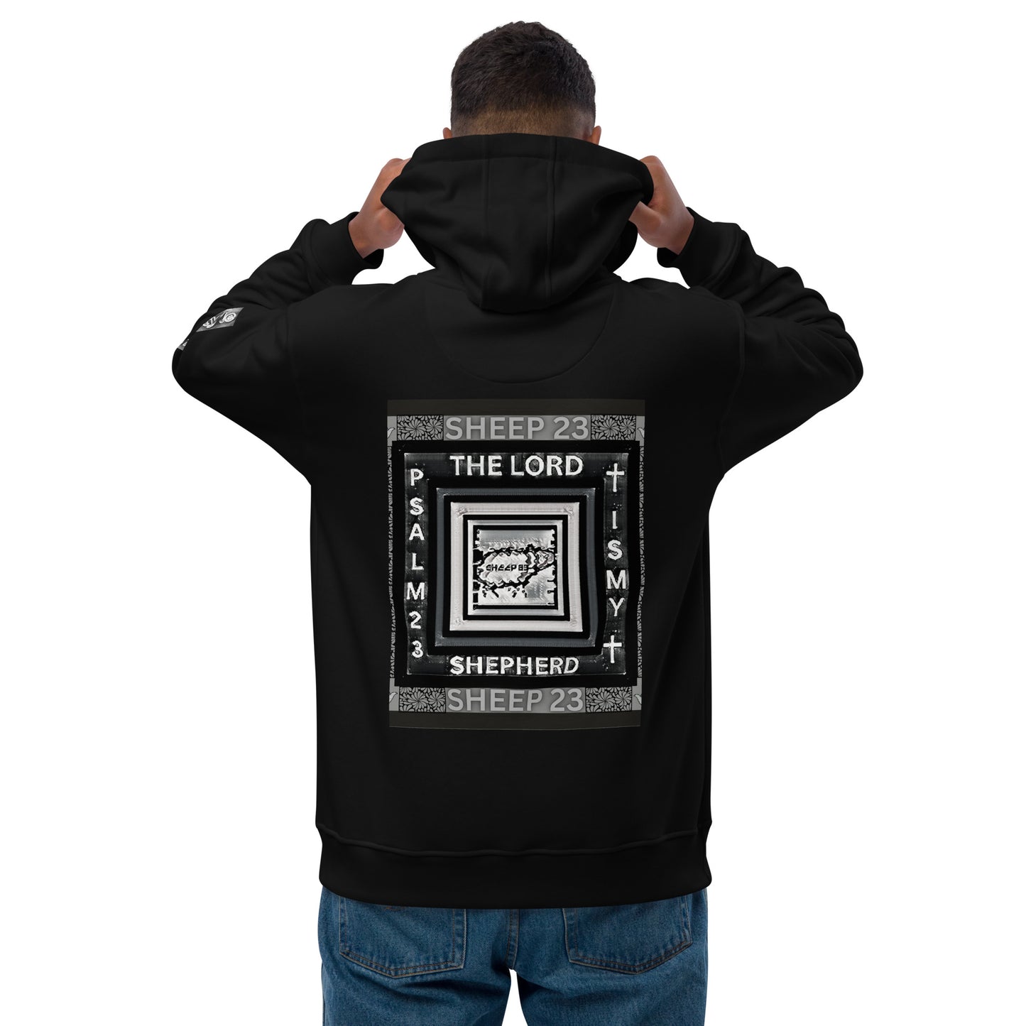 Sheep 23  - Urban Style Pullover Hoodie (Logo)