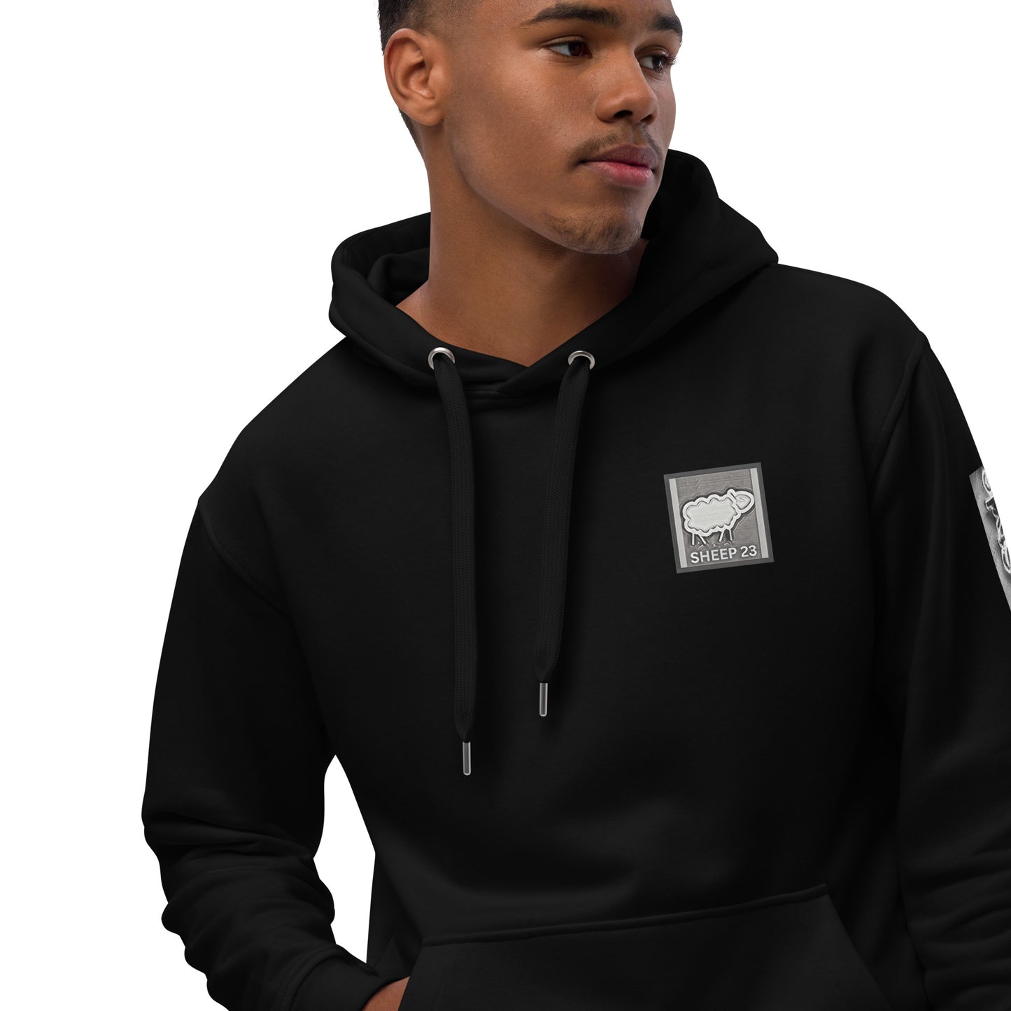 Sheep 23  - Urban Style Pullover Hoodie (Logo)