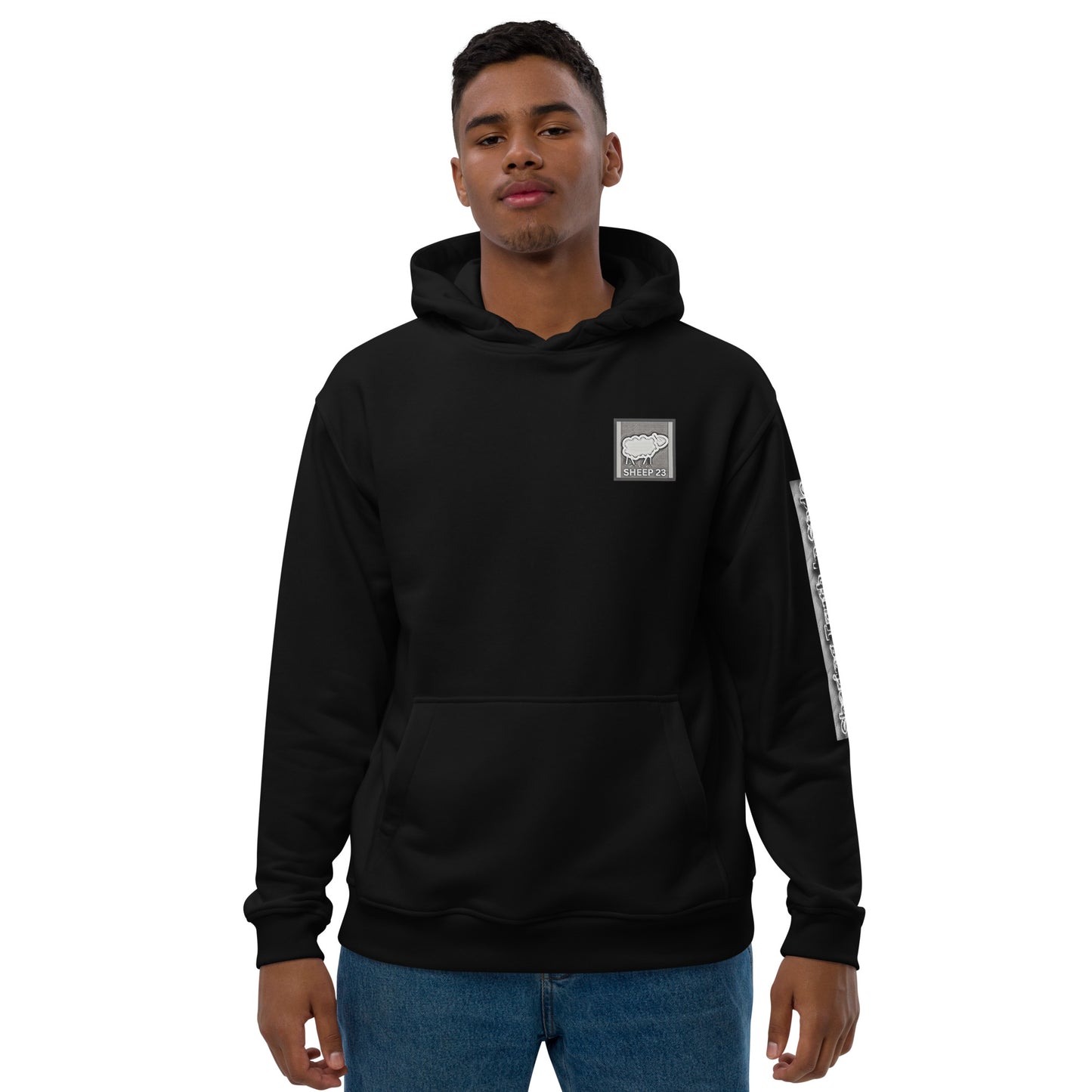 Sheep 23  - Urban Style Pullover Hoodie (Logo)