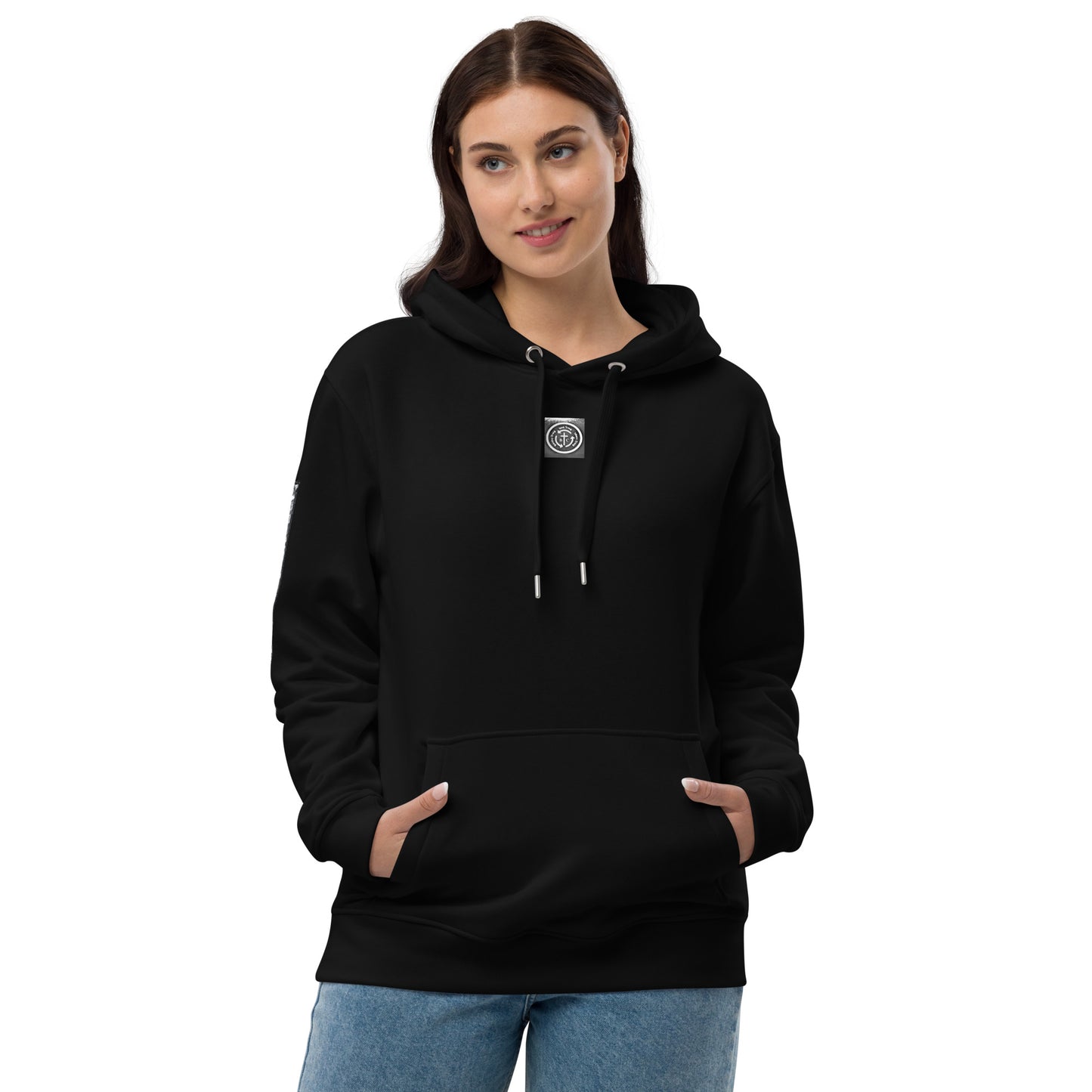 Biblical Truth Cycle - Eco Pullover Hoodie (Alien Tribe) - Monochrome