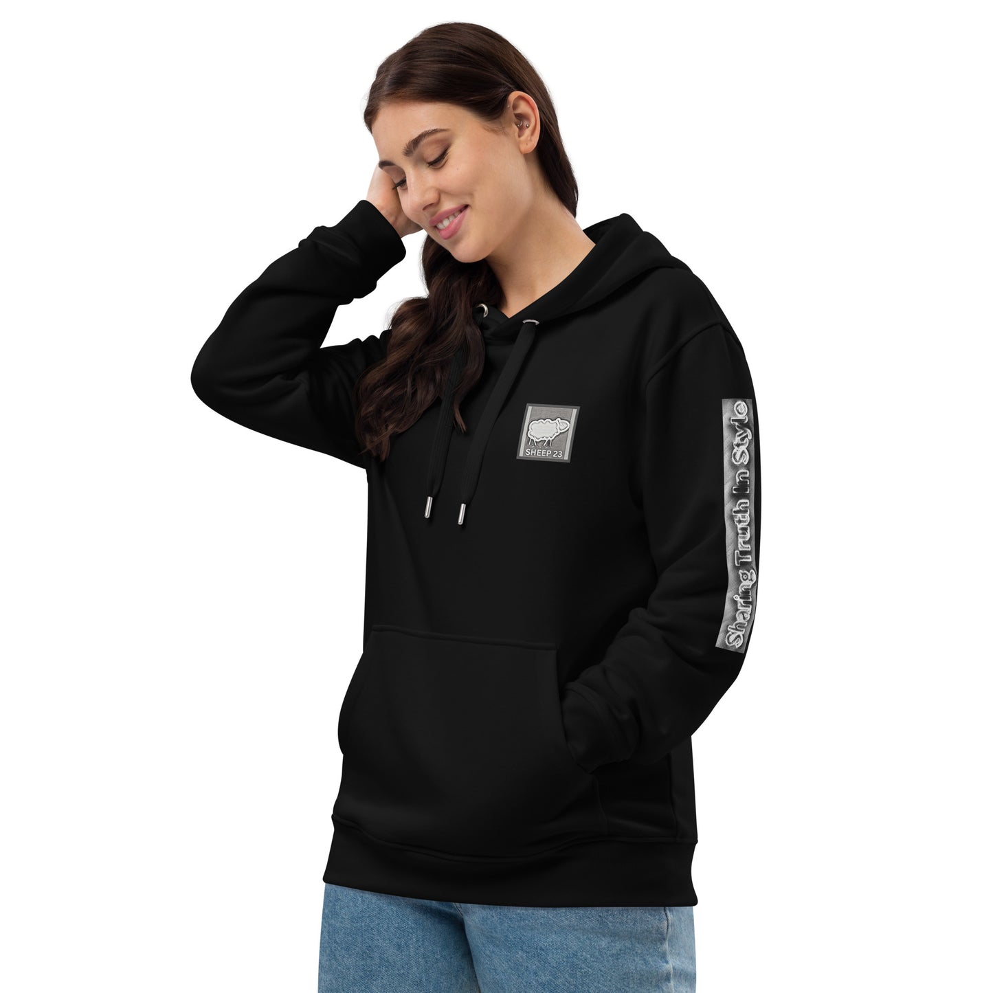 Sheep 23  - Urban Style Pullover Hoodie (Logo)