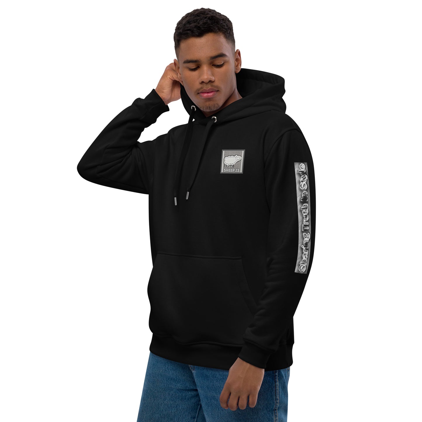 Sheep 23  - Urban Style Pullover Hoodie (Logo)