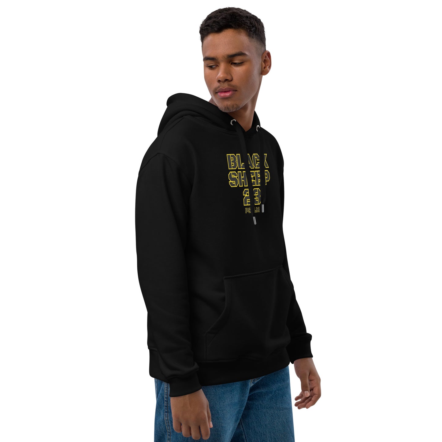 Sheep 23 - Premium Eco Hoodie (black Sheep)