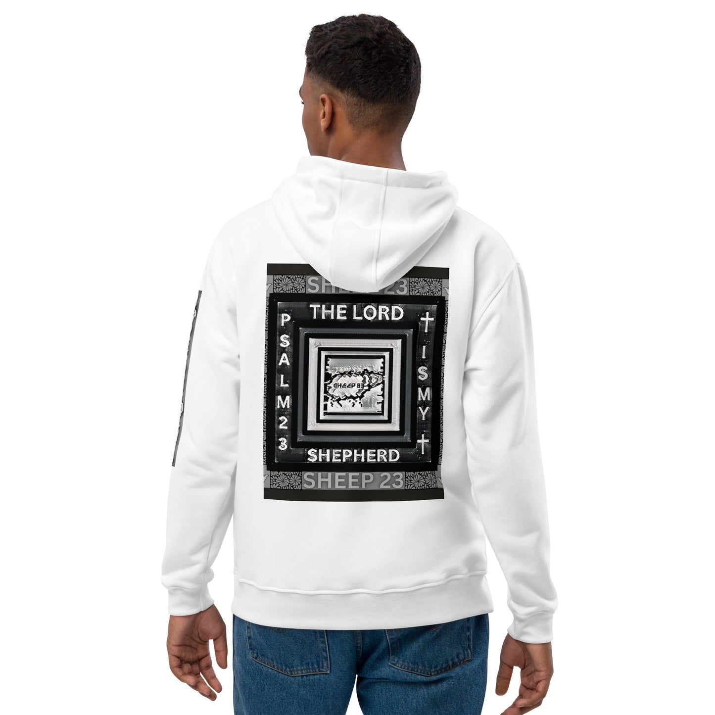 Sheep 23  - Urban Style Pullover Hoodie (Logo)