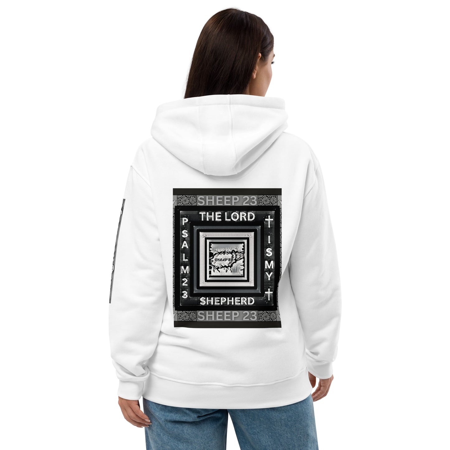 Sheep 23  - Urban Style Pullover Hoodie (Logo)