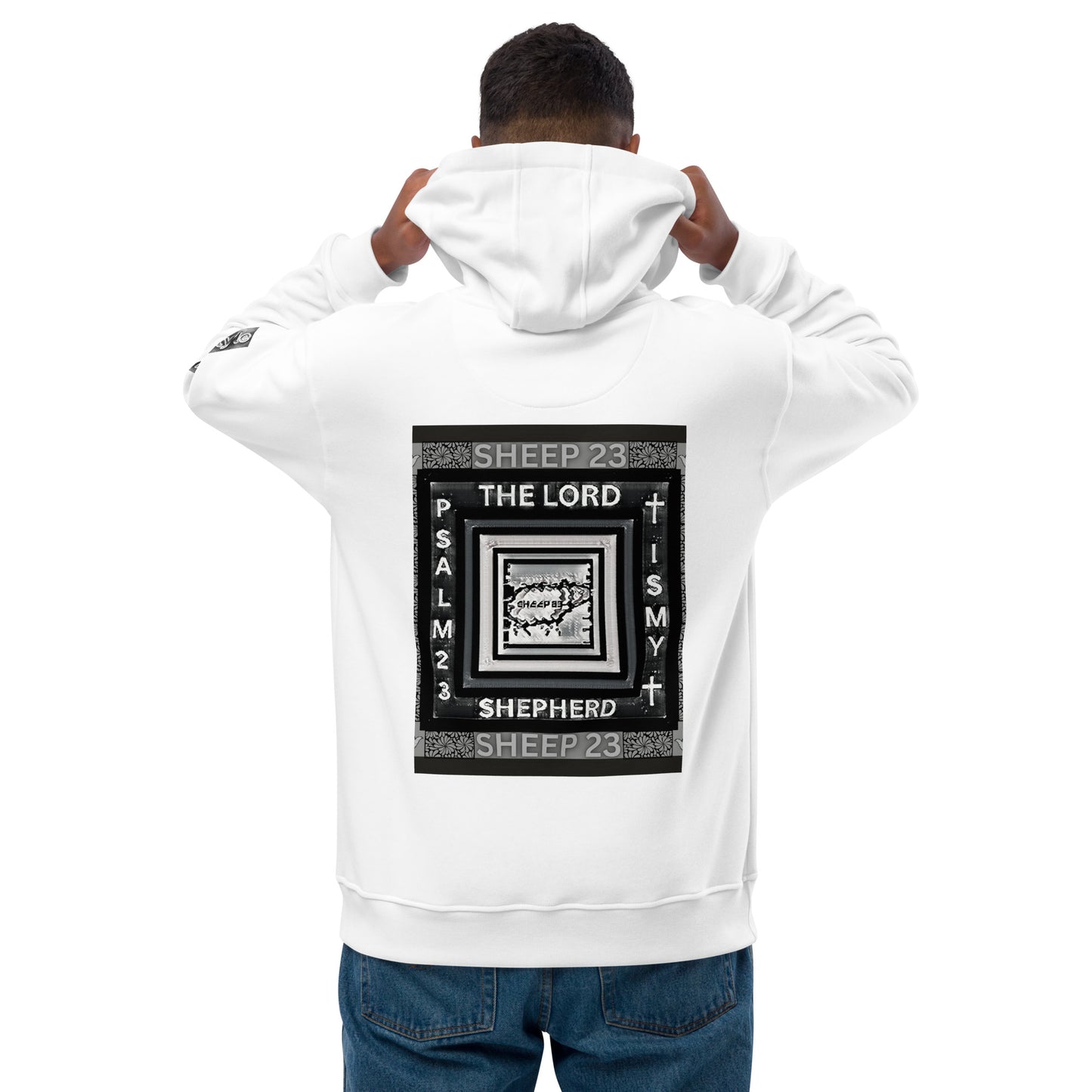 Sheep 23  - Urban Style Pullover Hoodie (Logo)