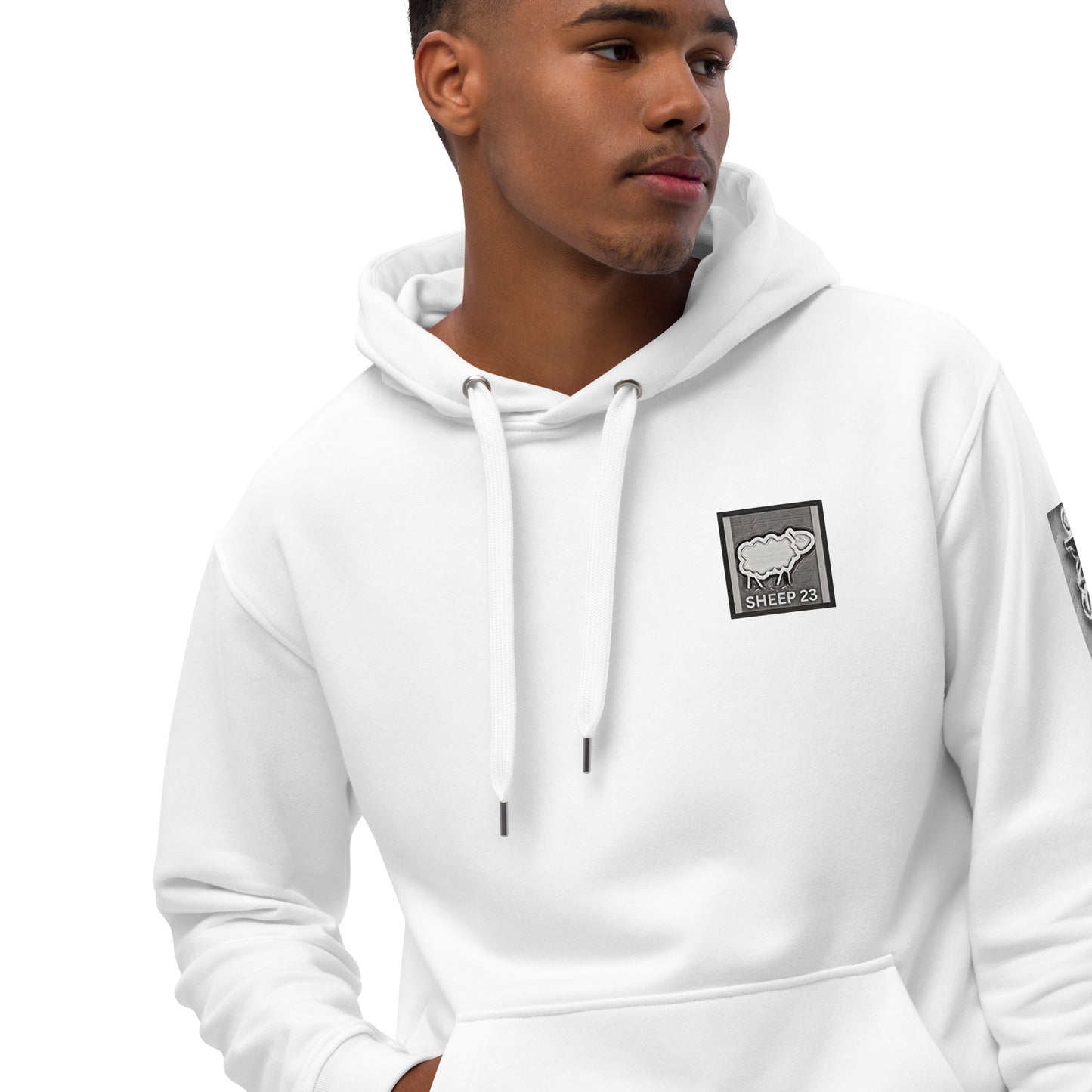 Sheep 23  - Urban Style Pullover Hoodie (Logo)