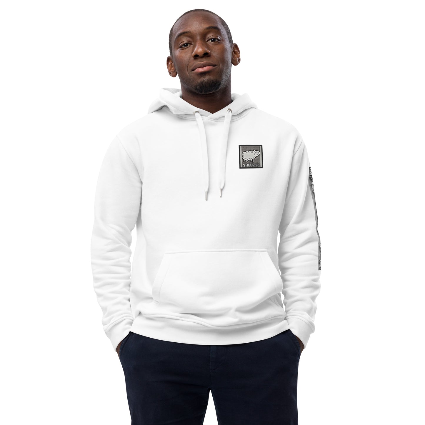 Sheep 23  - Urban Style Pullover Hoodie (Logo)