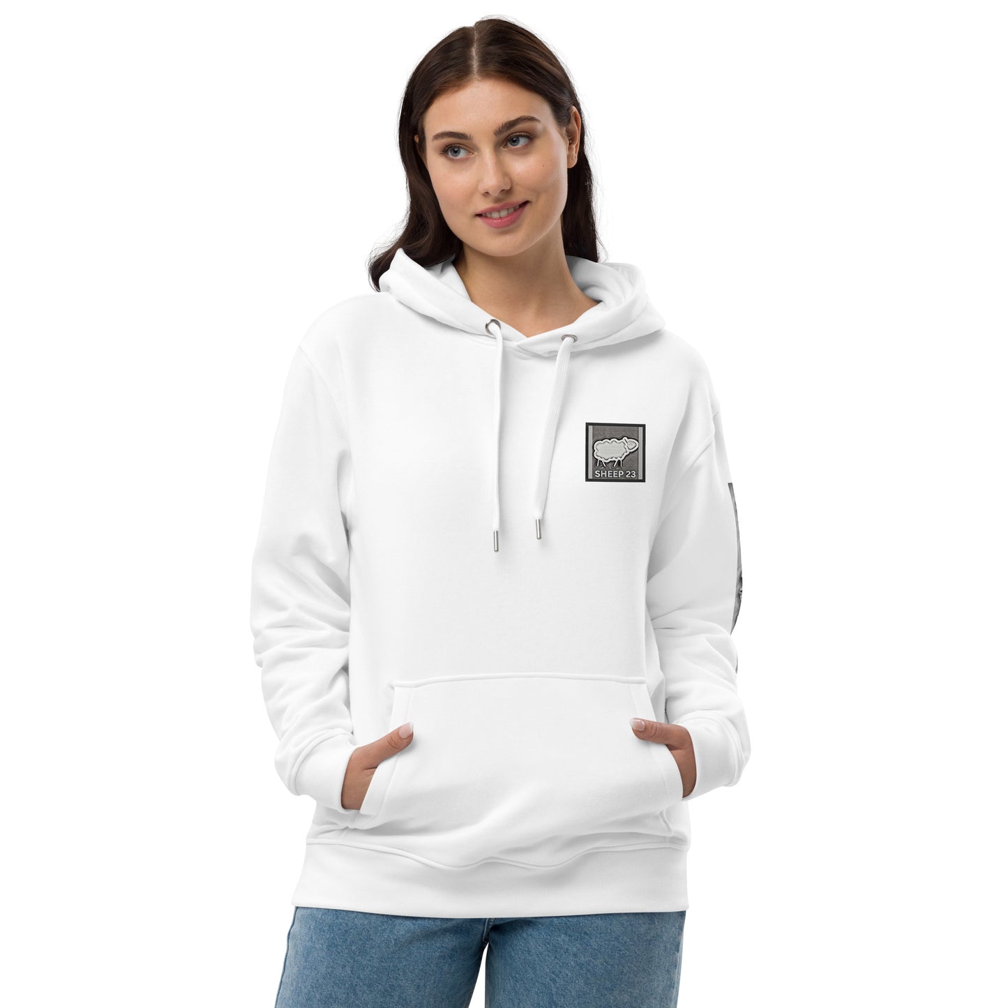 Sheep 23  - Urban Style Pullover Hoodie (Logo)