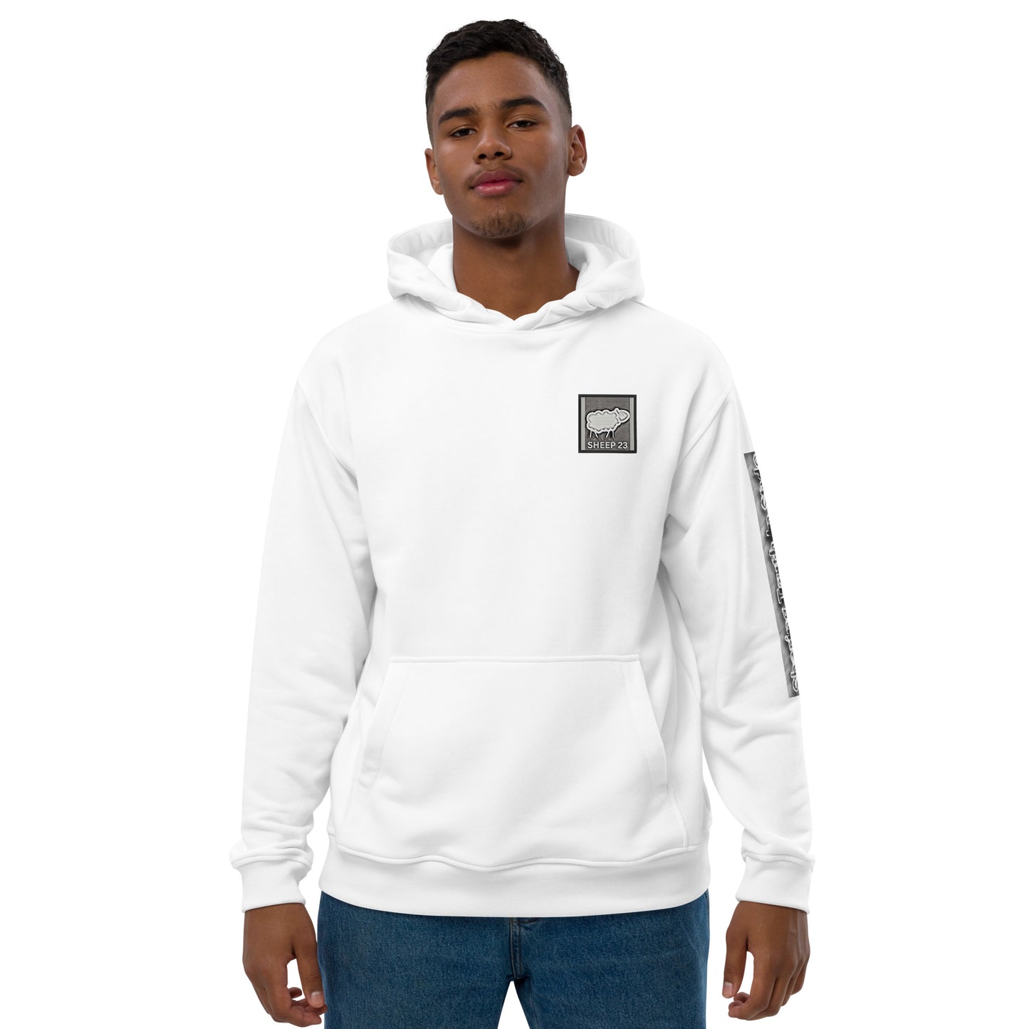 Sheep 23  - Urban Style Pullover Hoodie (Logo)