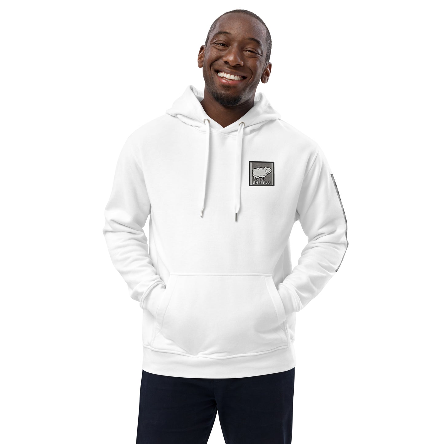 Sheep 23  - Urban Style Pullover Hoodie (Logo)