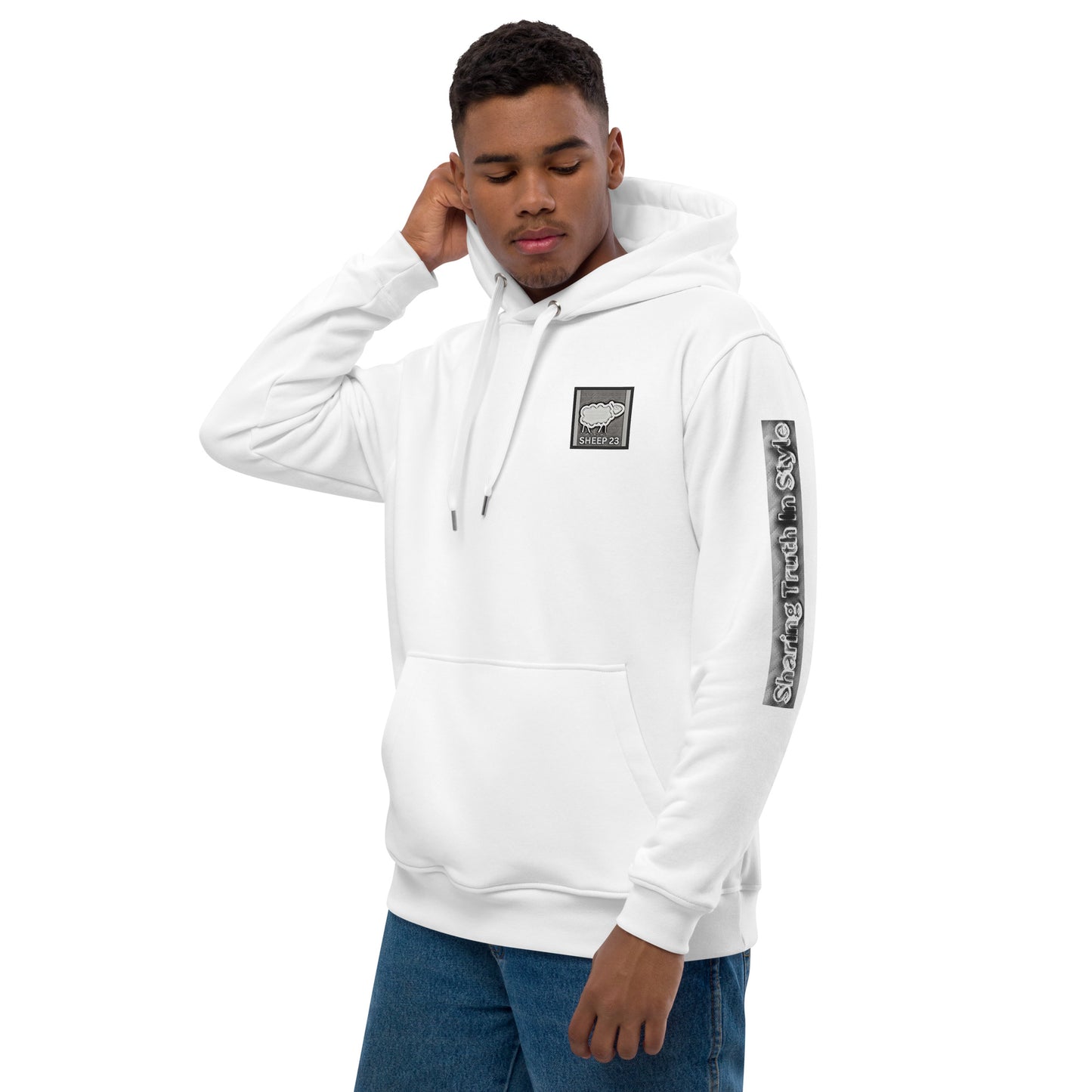 Sheep 23  - Urban Style Pullover Hoodie (Logo)