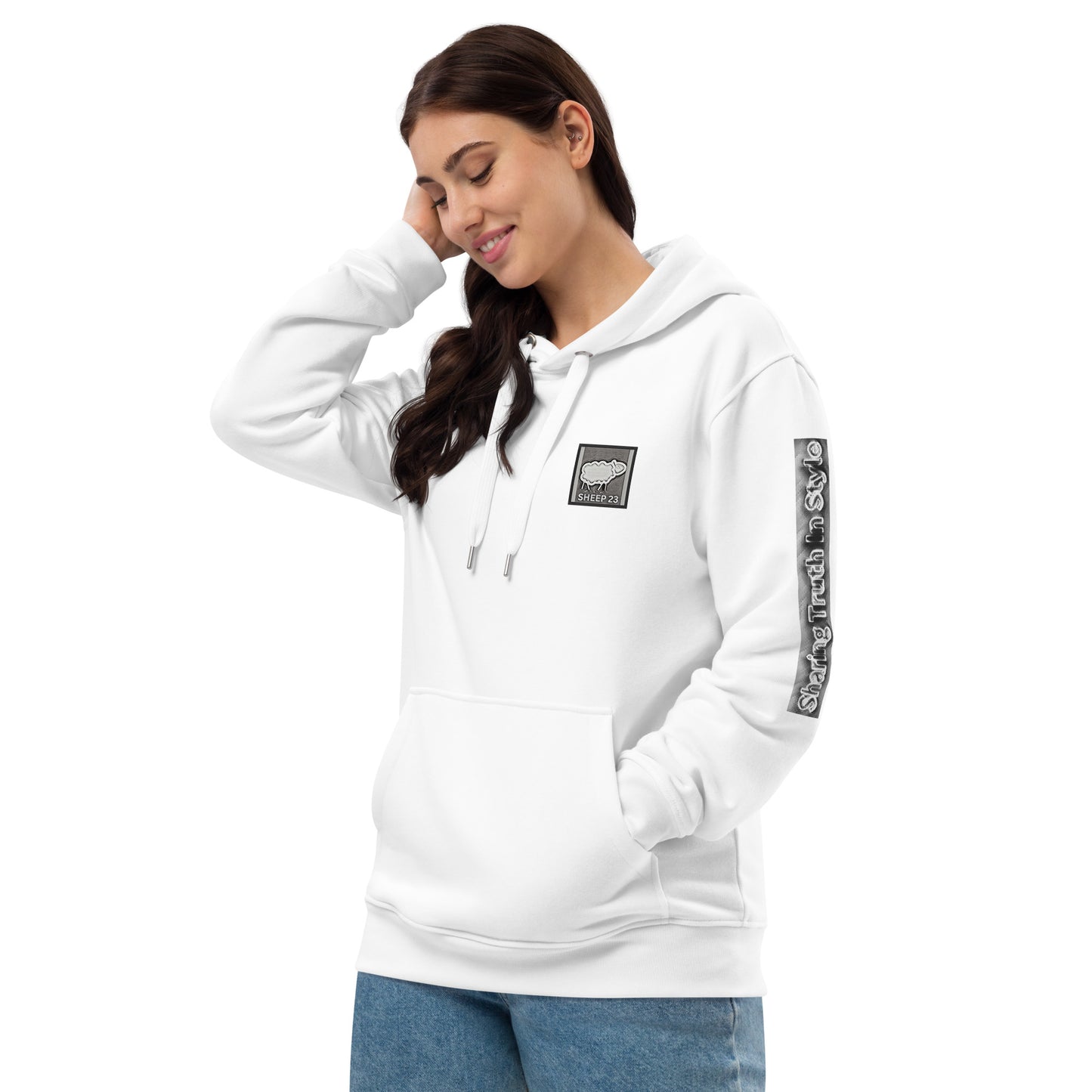 Sheep 23  - Urban Style Pullover Hoodie (Logo)