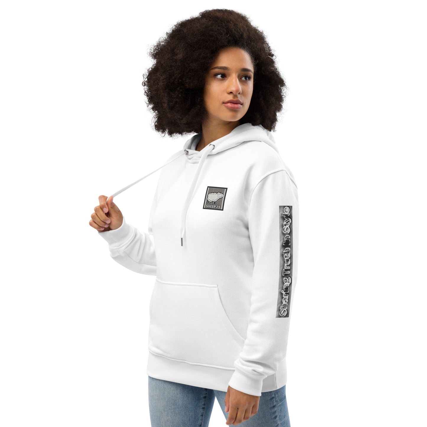 Sheep 23  - Urban Style Pullover Hoodie (Logo)