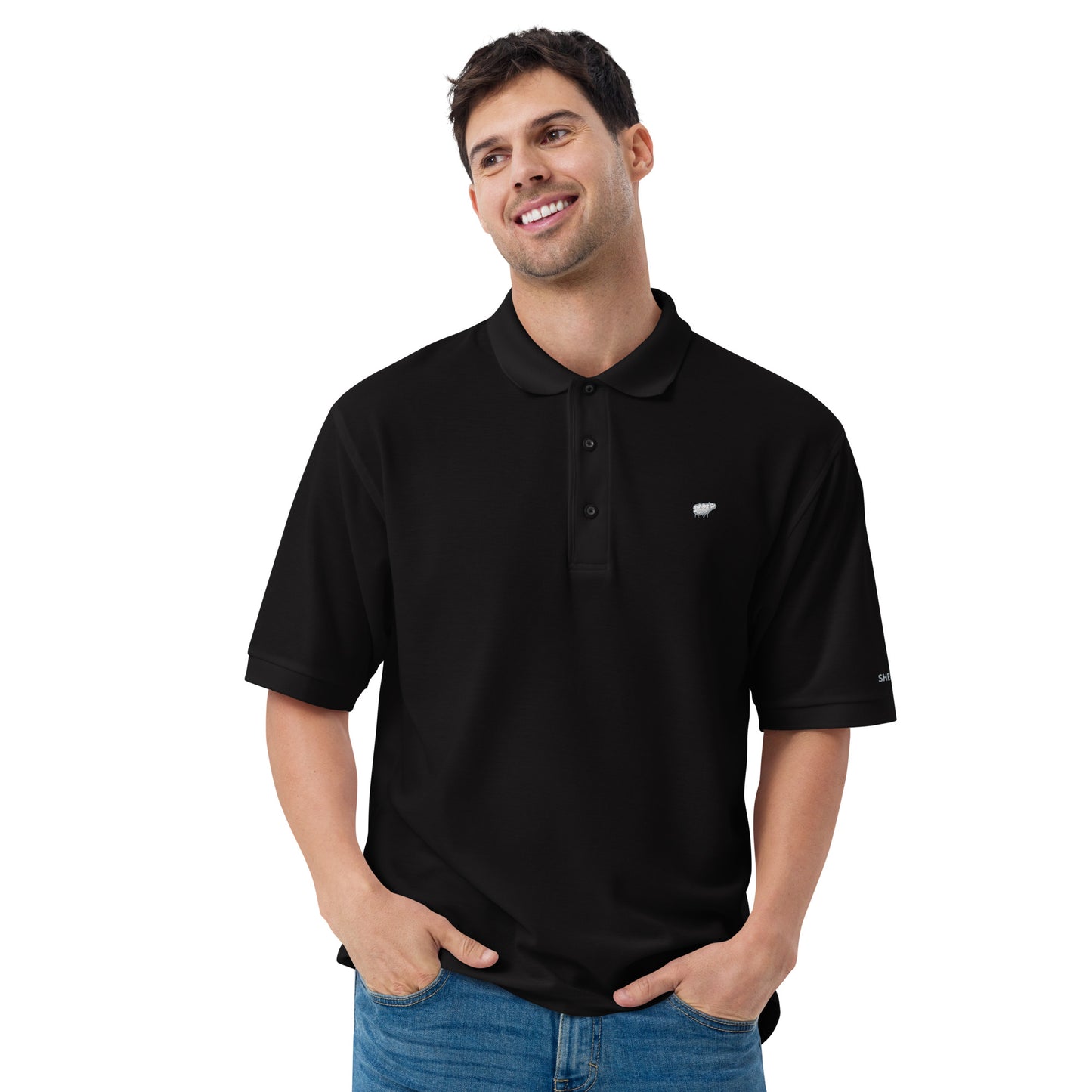 Sheep 23 - Men's Premium Polo Shirt